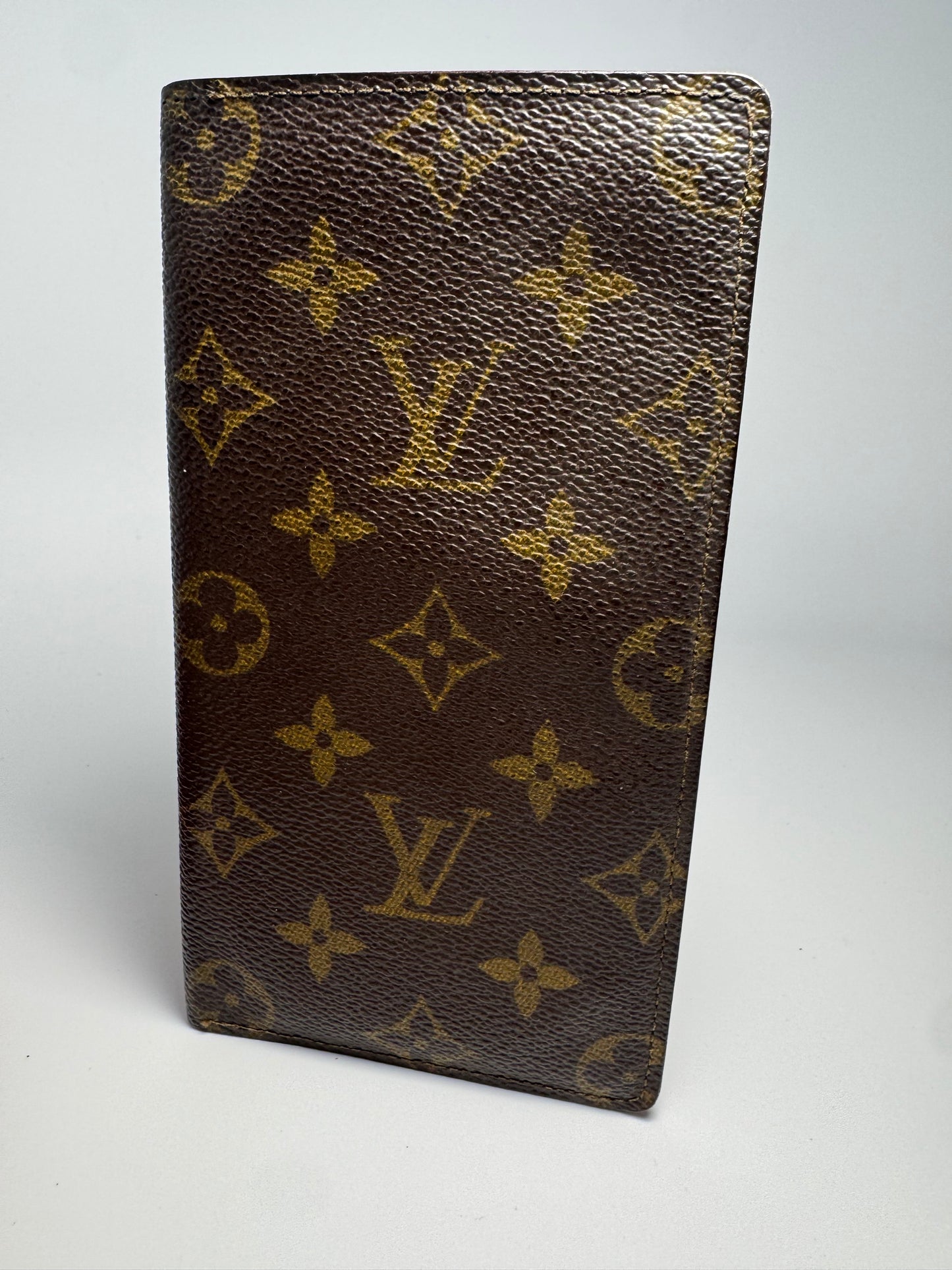 Louis Vuitton Monogram Passport Cover/Checkbook Cover- January 1994 France
