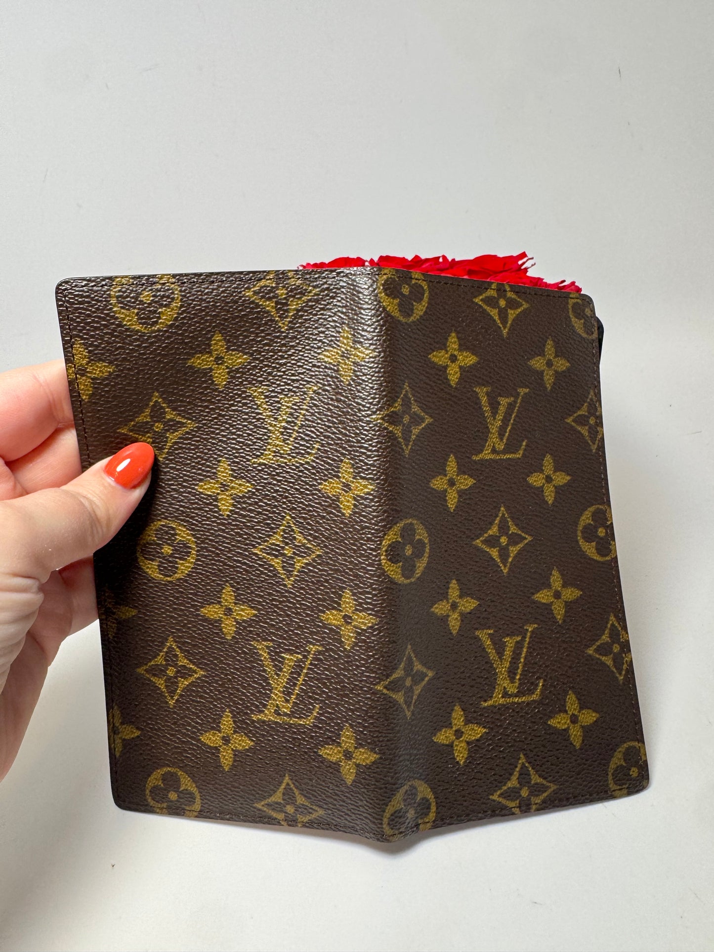 Louis Vuitton Checkbook Cover/Passport Cover Monogram