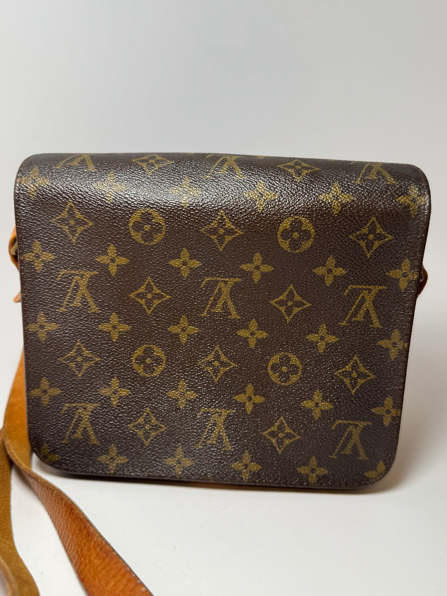 Louis Vuitton Cartouchière MM Monogram Crossbody/Shoulder Bag