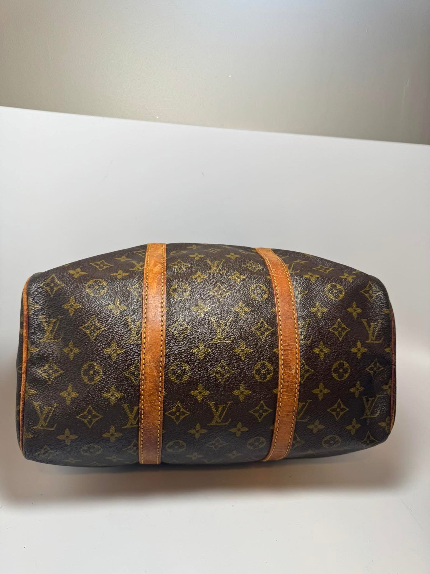 Louis Vuitton Sac souple 35 Monogram Satchel Vintage Pre Date Code