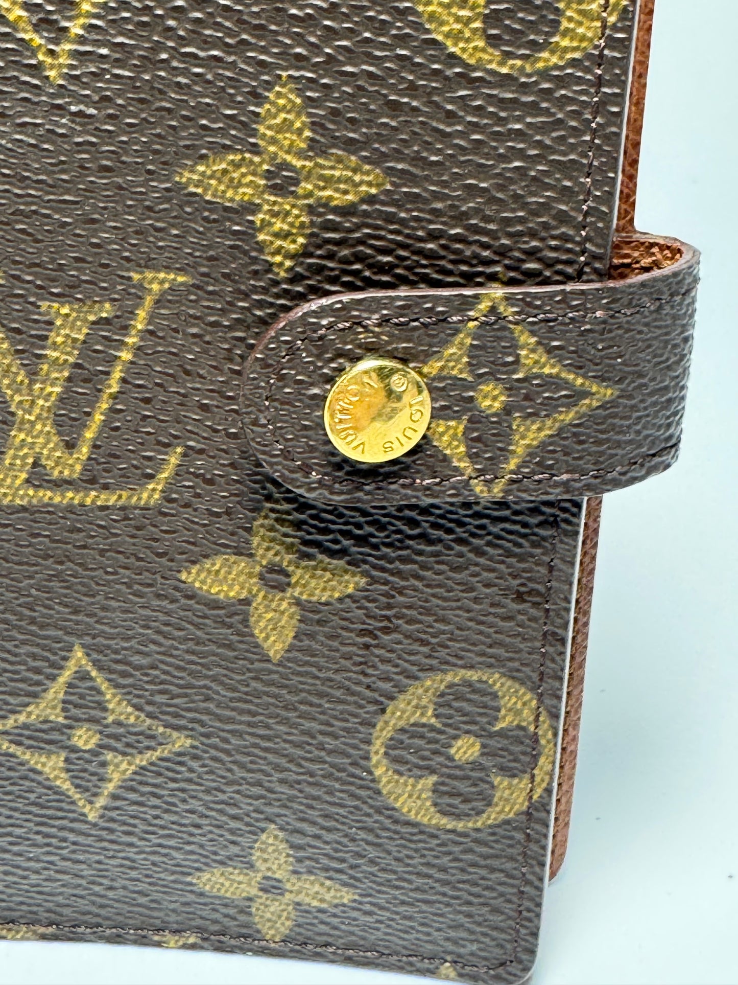 Louis Vuitton Monogram Agenda PM/Small Size Planner/Passport Holder-France October 1999