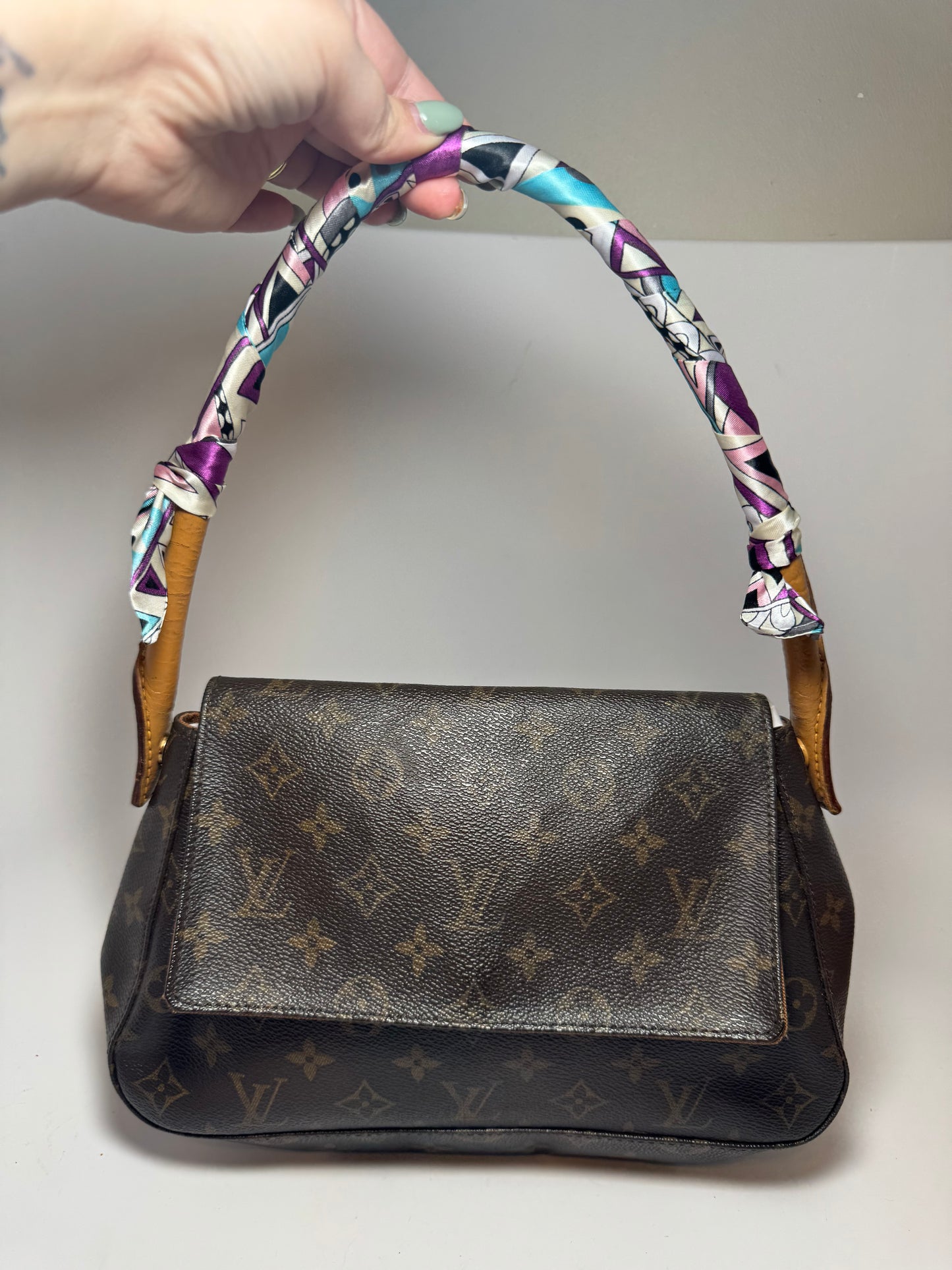 Louis Vuitton Looping Mini Monogram Shoulder Bag/Hand Bag