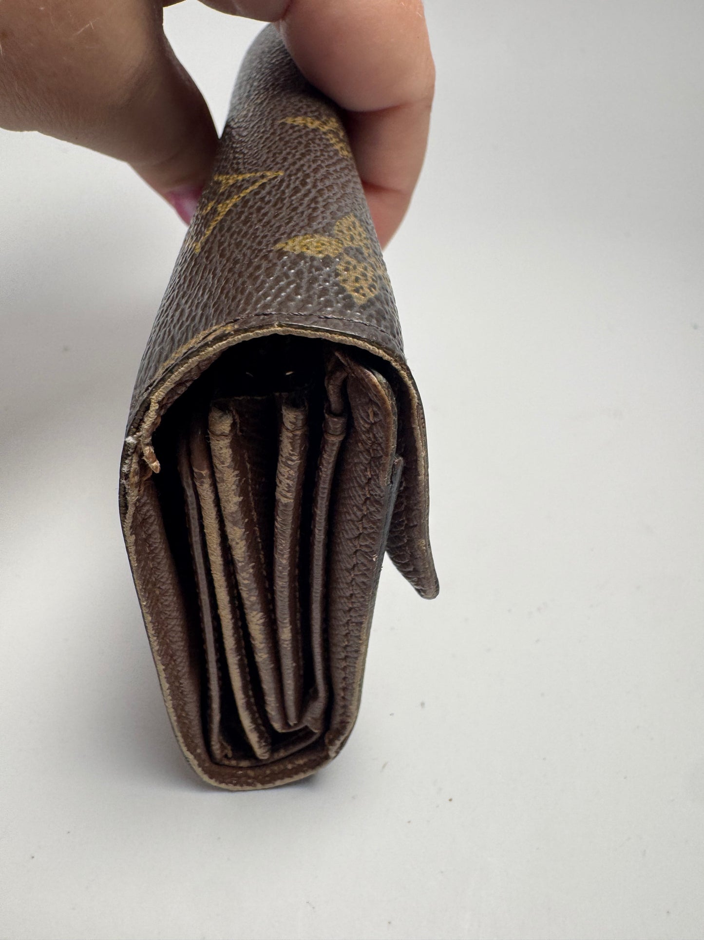 Louis Vuitton Alexandra Wallet Monogram Fair Condition Made in France 2007