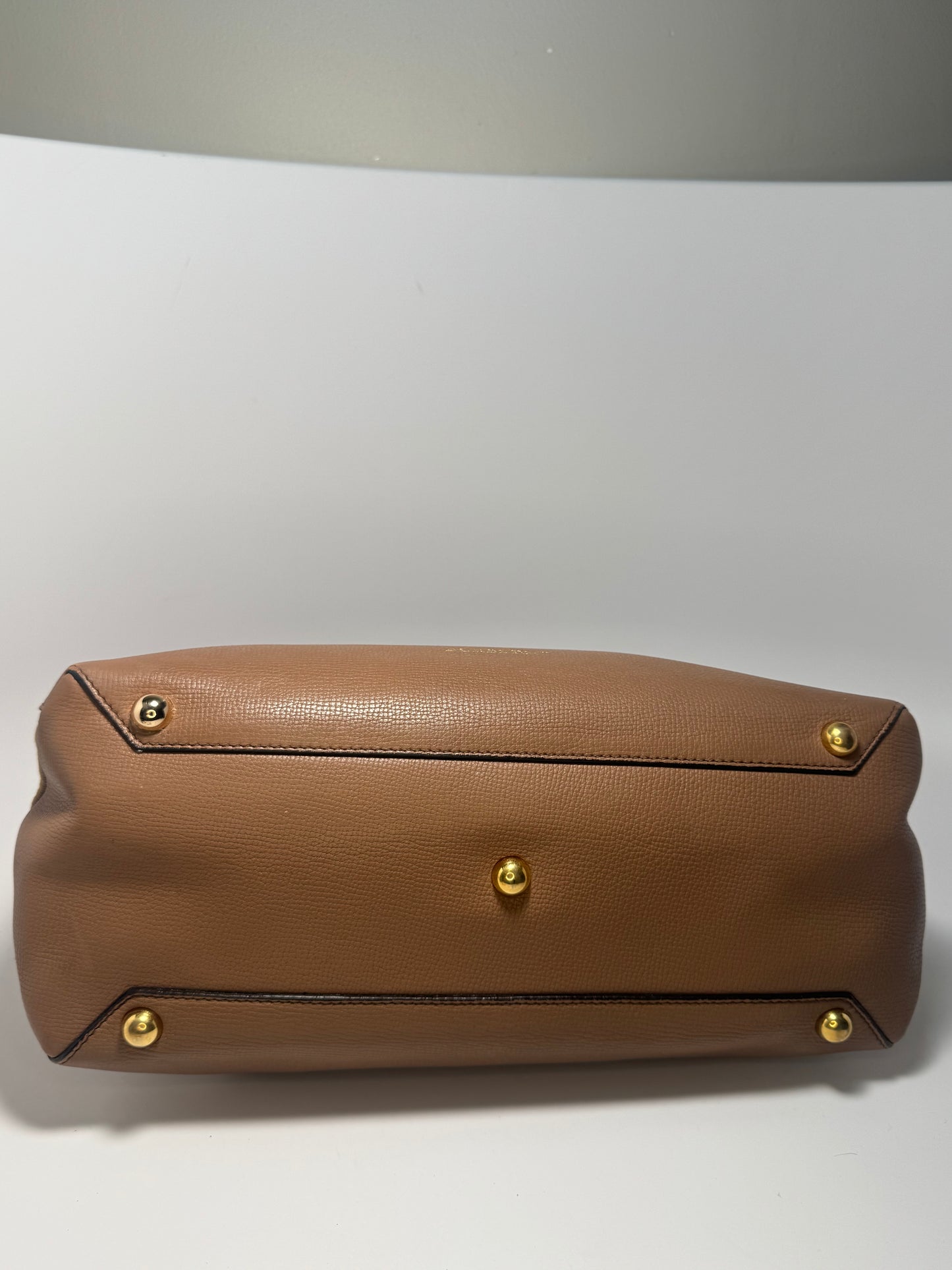 Burberry Banner Medium House Check Tote Bag Beige