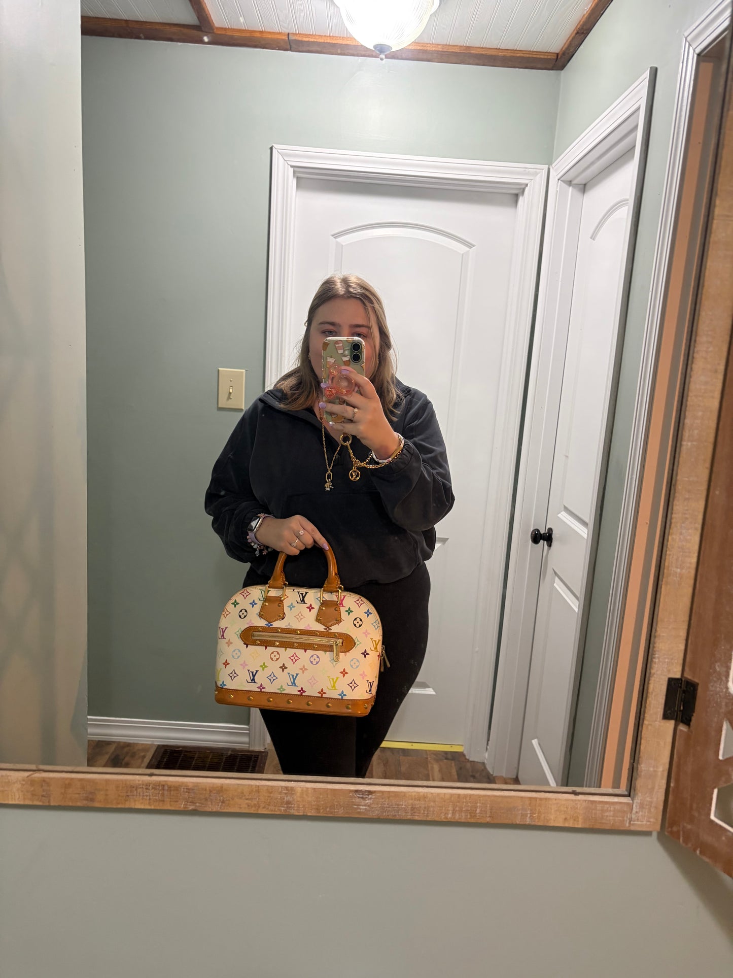 Louis Vuitton Alma PM Murakamai Multicolor Monogram