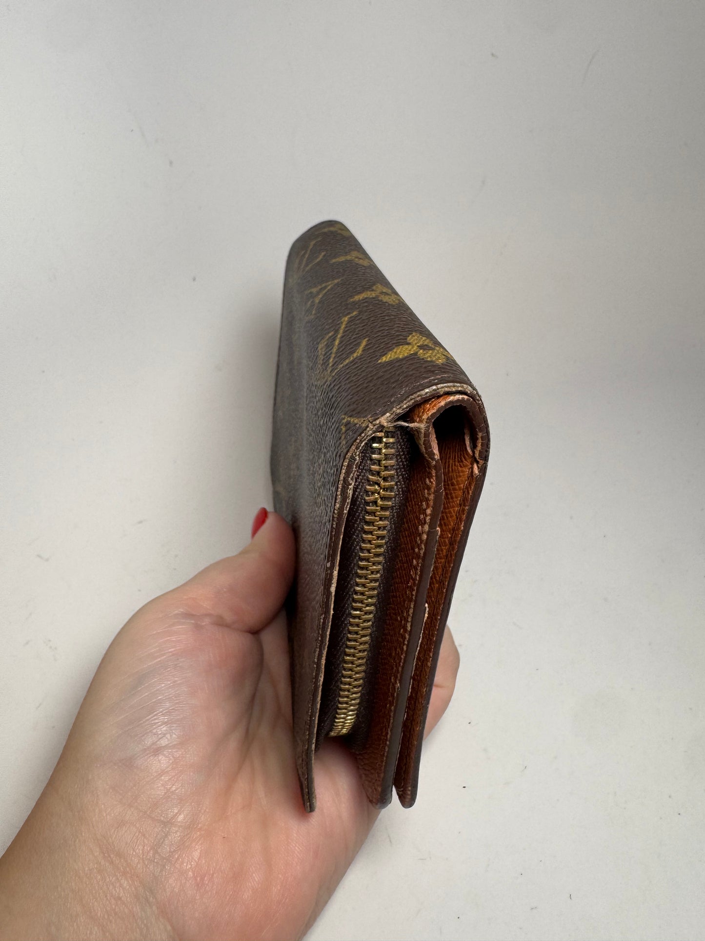 Louis Vuitton Monogram Porte Papier Passport Wallet/Passport Holder February 1999