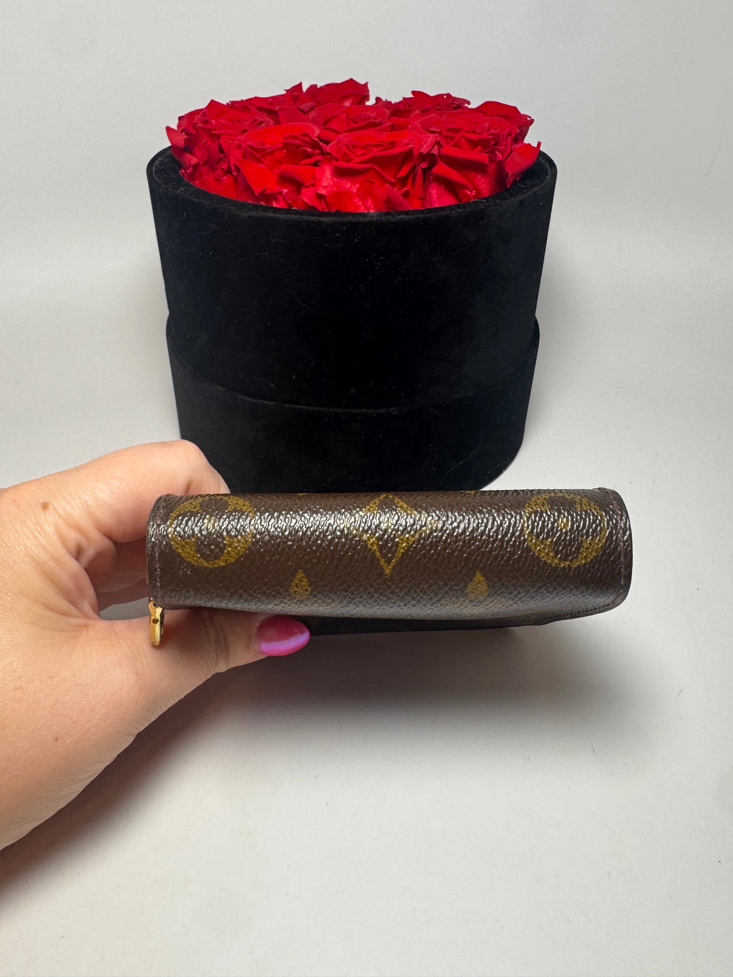 Louis Vuitton Monogram Zippy Compact Wallet