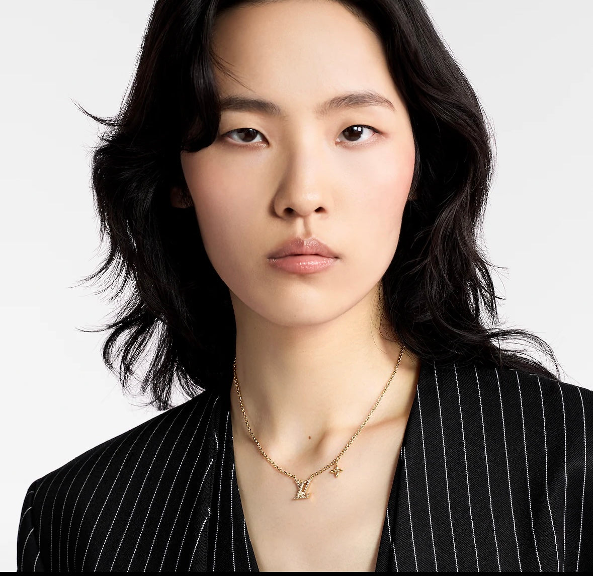 Louis Vuitton Crystal Iconic Pendant Necklace