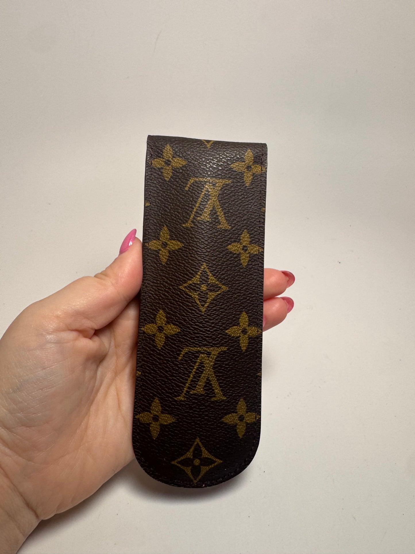 Louis Vuitton Monogram Etui Stylo Pen/Pencil Case Made in March 1999