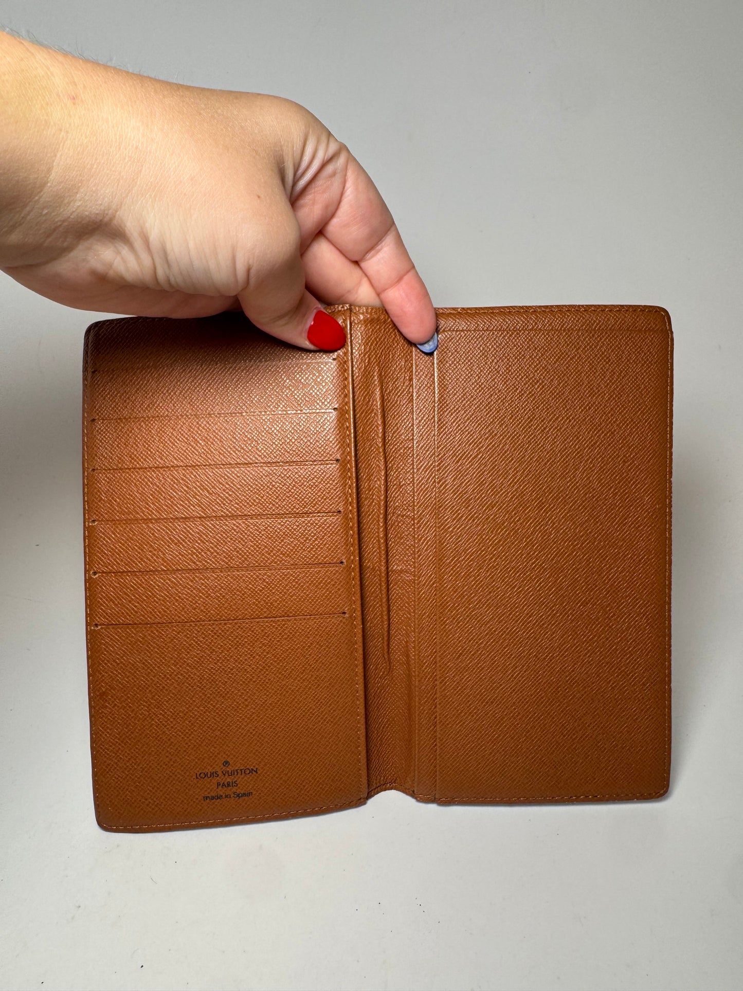 Louis Vuitton Monogram Porte-Valeurs Cartes Crédit Slim Passport Cover Wallet