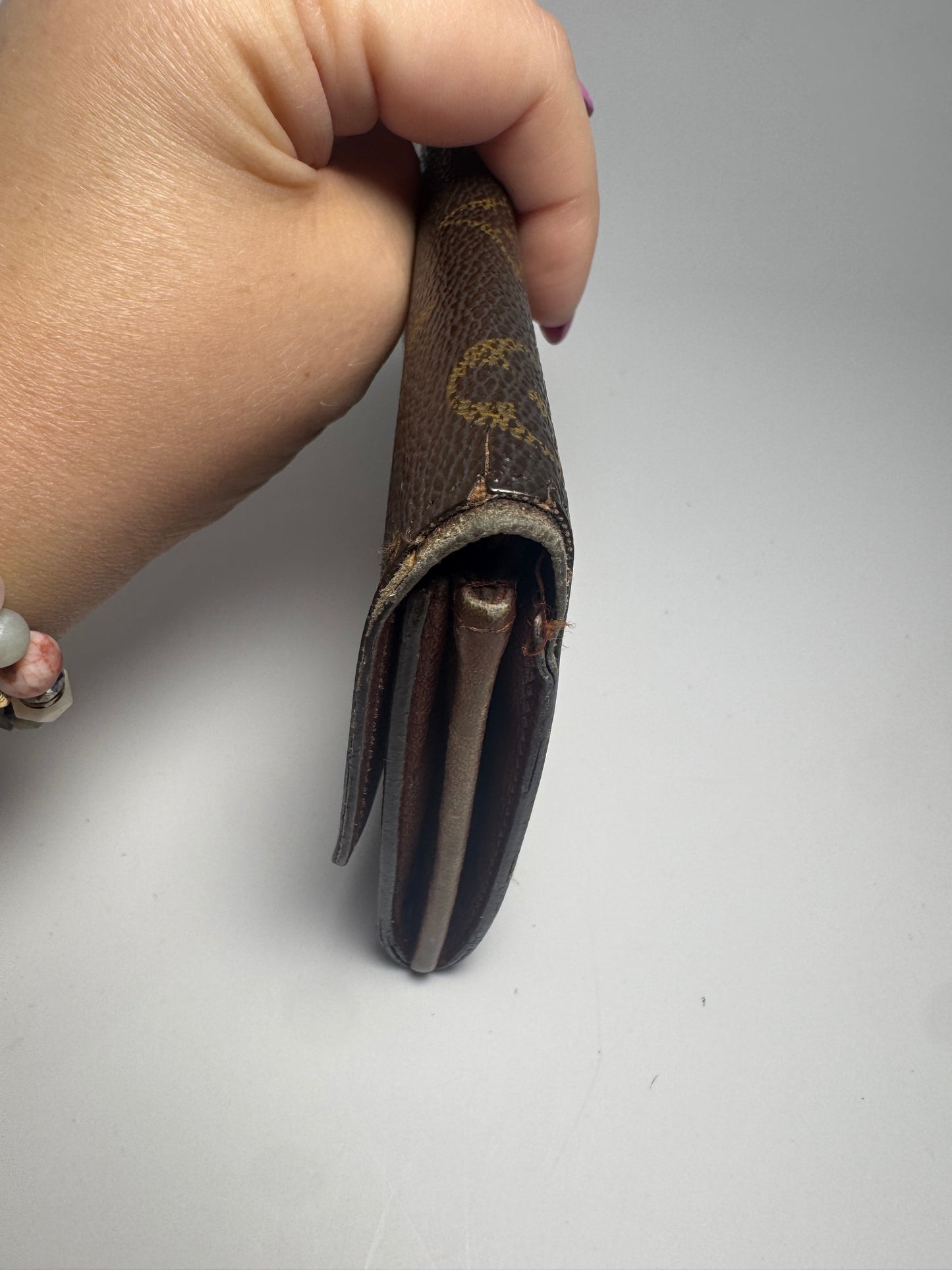 Louis Vuitton Sarah Monogram Wallet (Vintage- October 1991 in France)