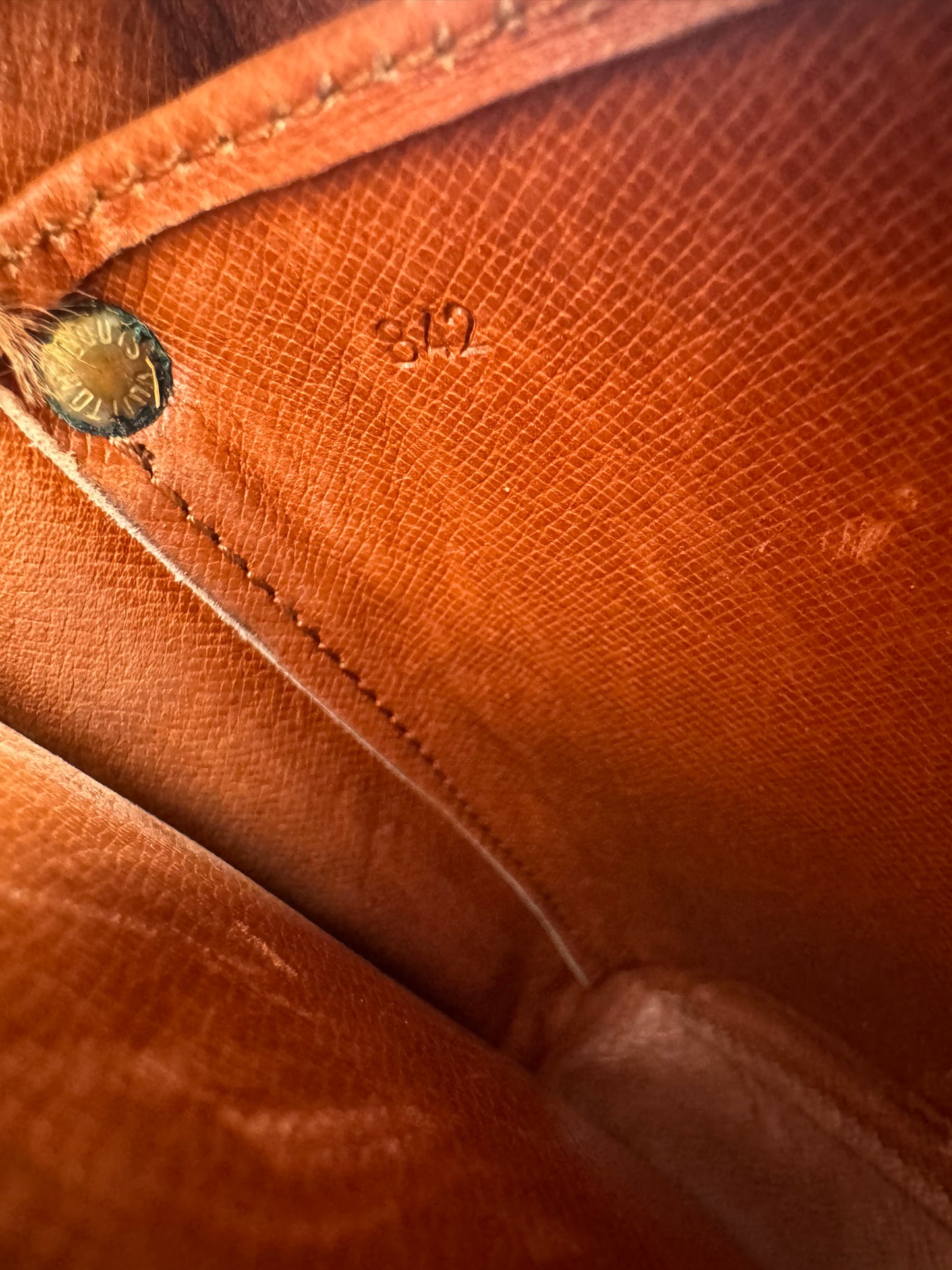 Louis Vuitton Cartouchière MM Monogram Crossbody/Shoulder Bag