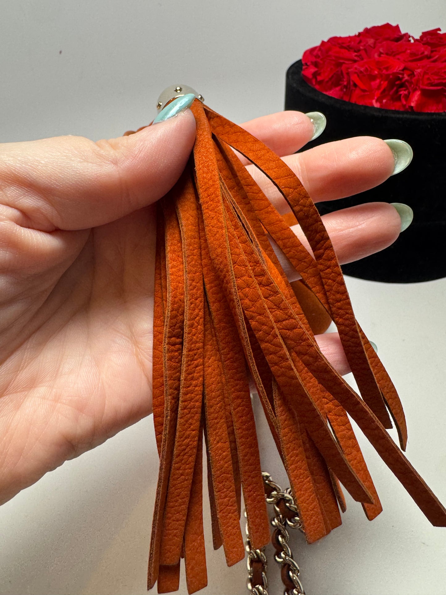 Gucci Vitello Mini Nubuck SoHo Burnt Orange Crossbody/Shoulder Bag