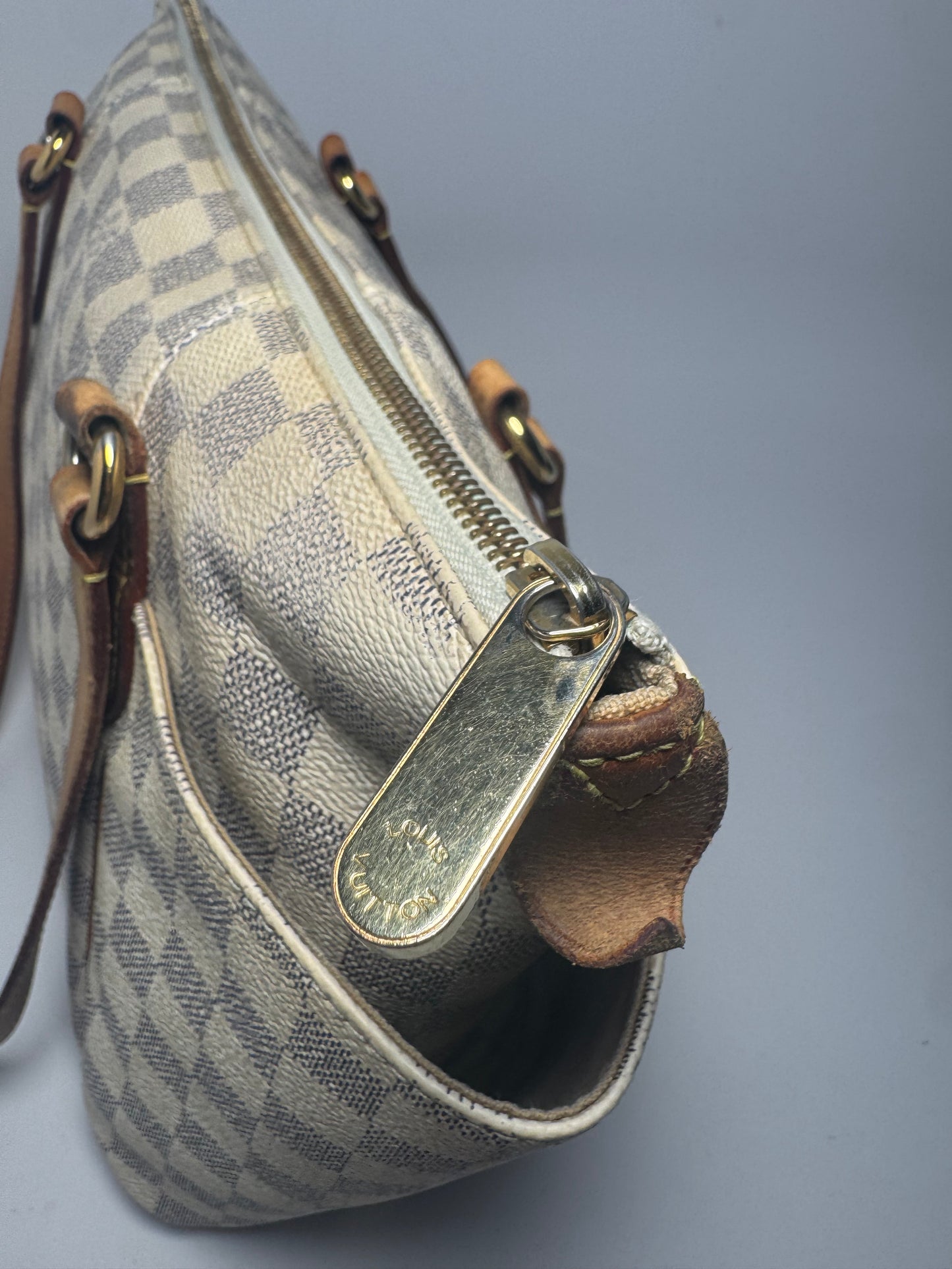 Louis Vuitton Totally PM in Damier Azur Tote Made in 2009 in France