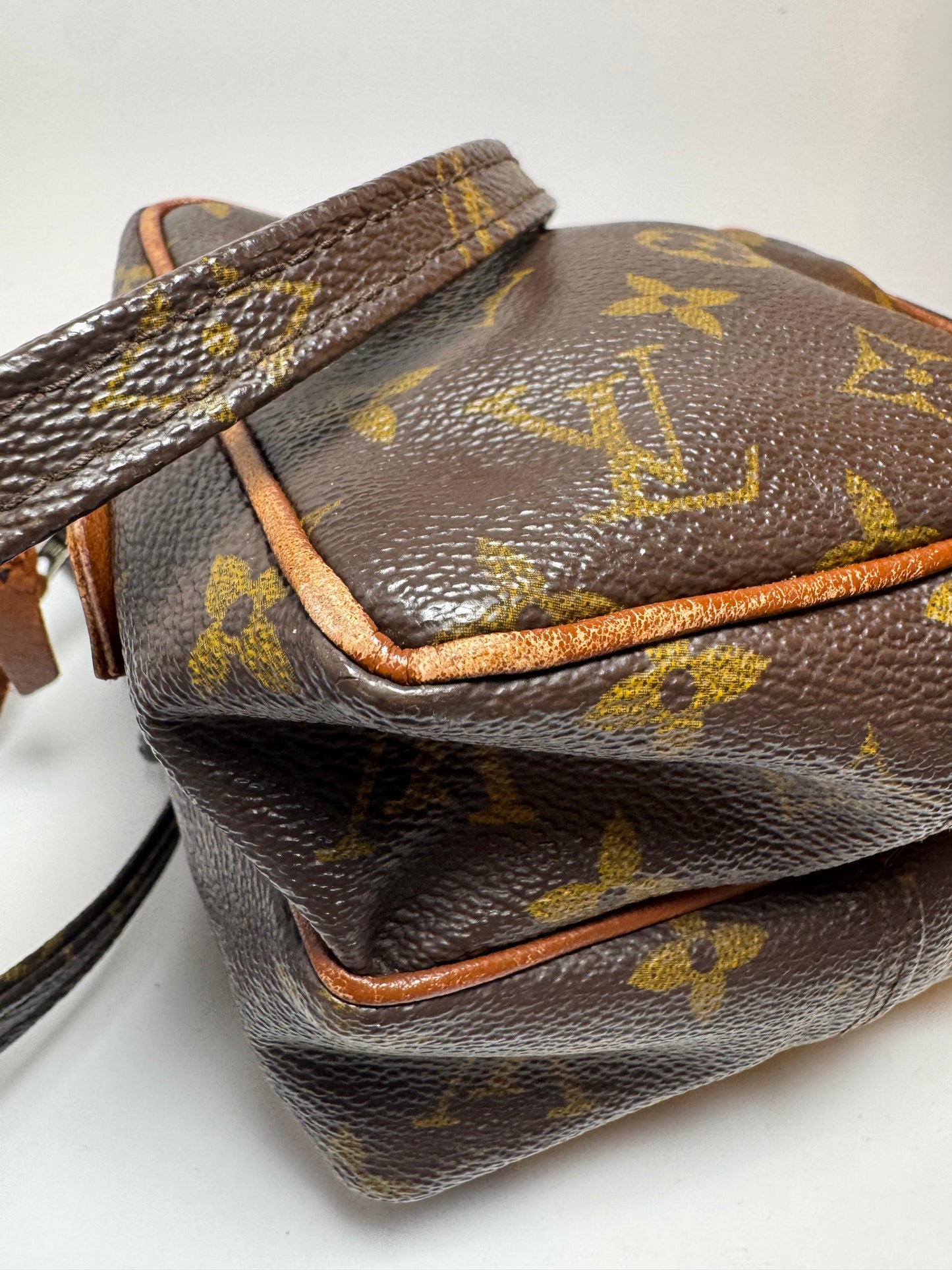 Louis Vuitton Amazon Monogram Crossbody- Vintage Pre Date Code 1980s