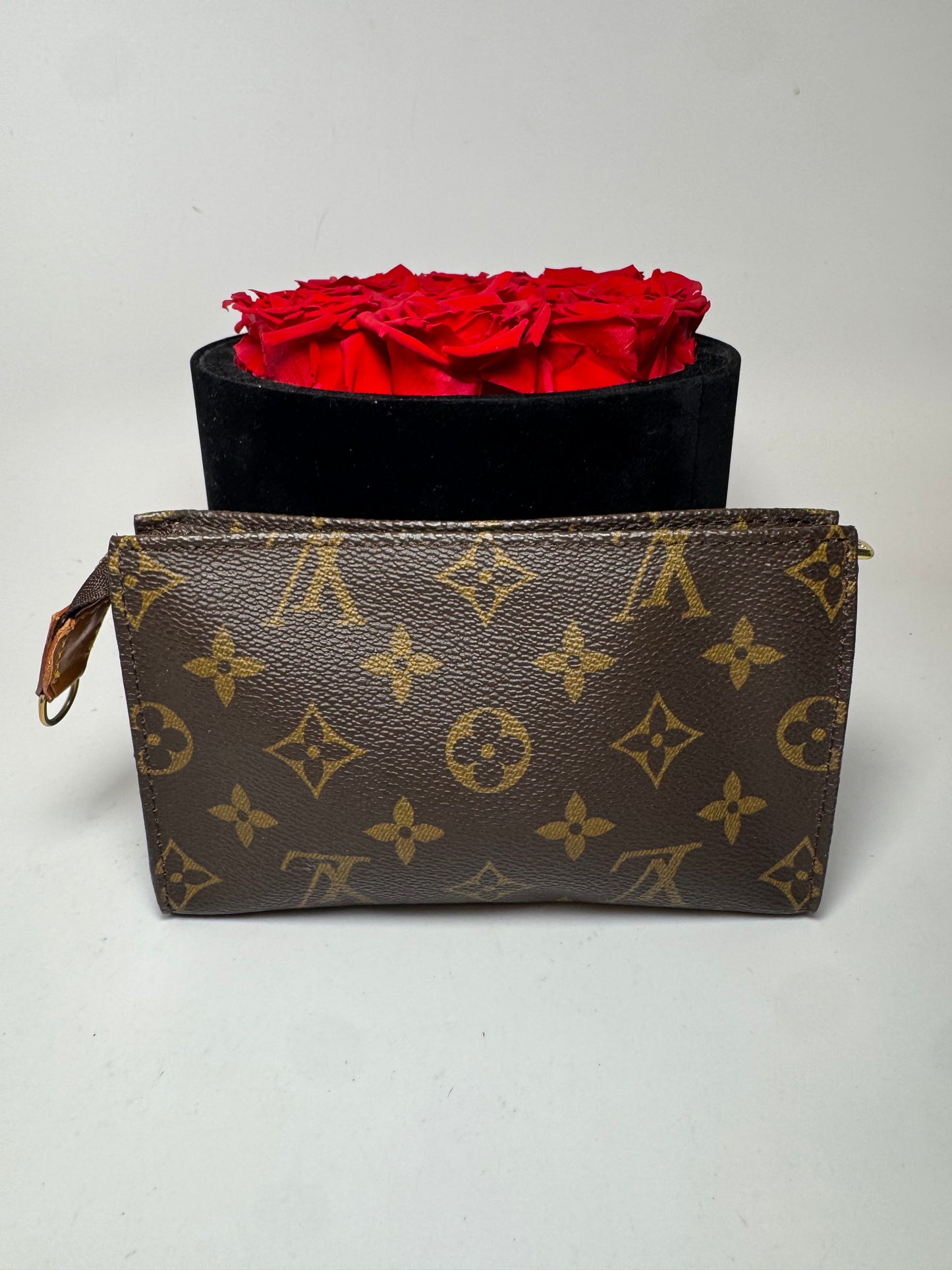 Louis Vuitton Bucket PM Pouch Monogram Toiletry Bag/Makeup Case