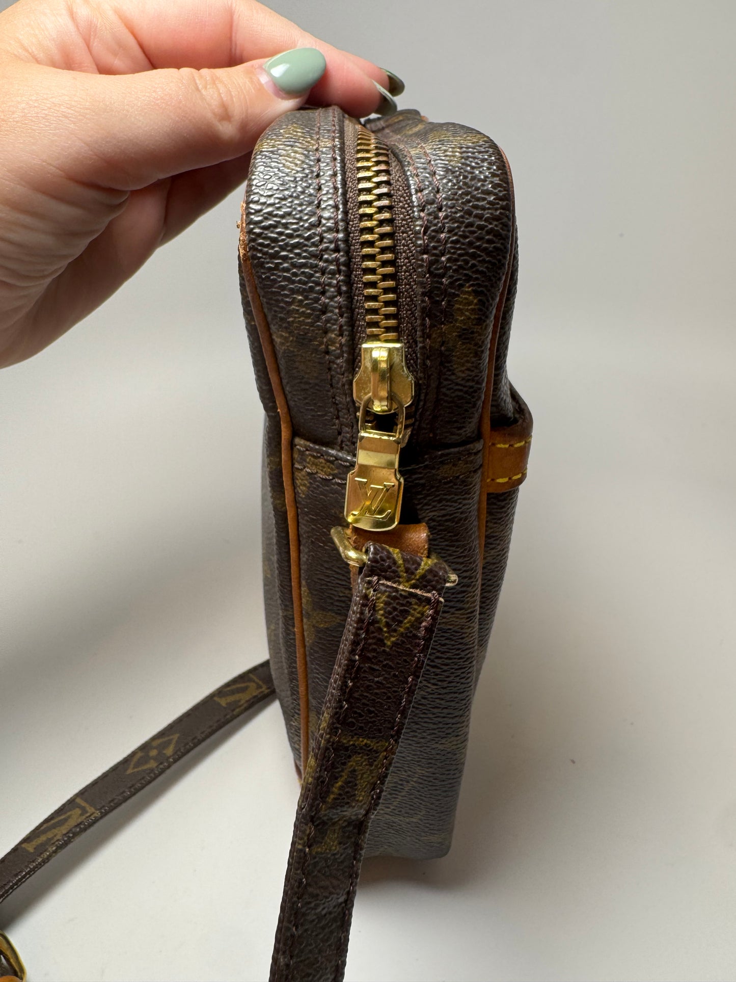 Louis Vuitton Danube Monogram Crossbody- Made in France in June 2001