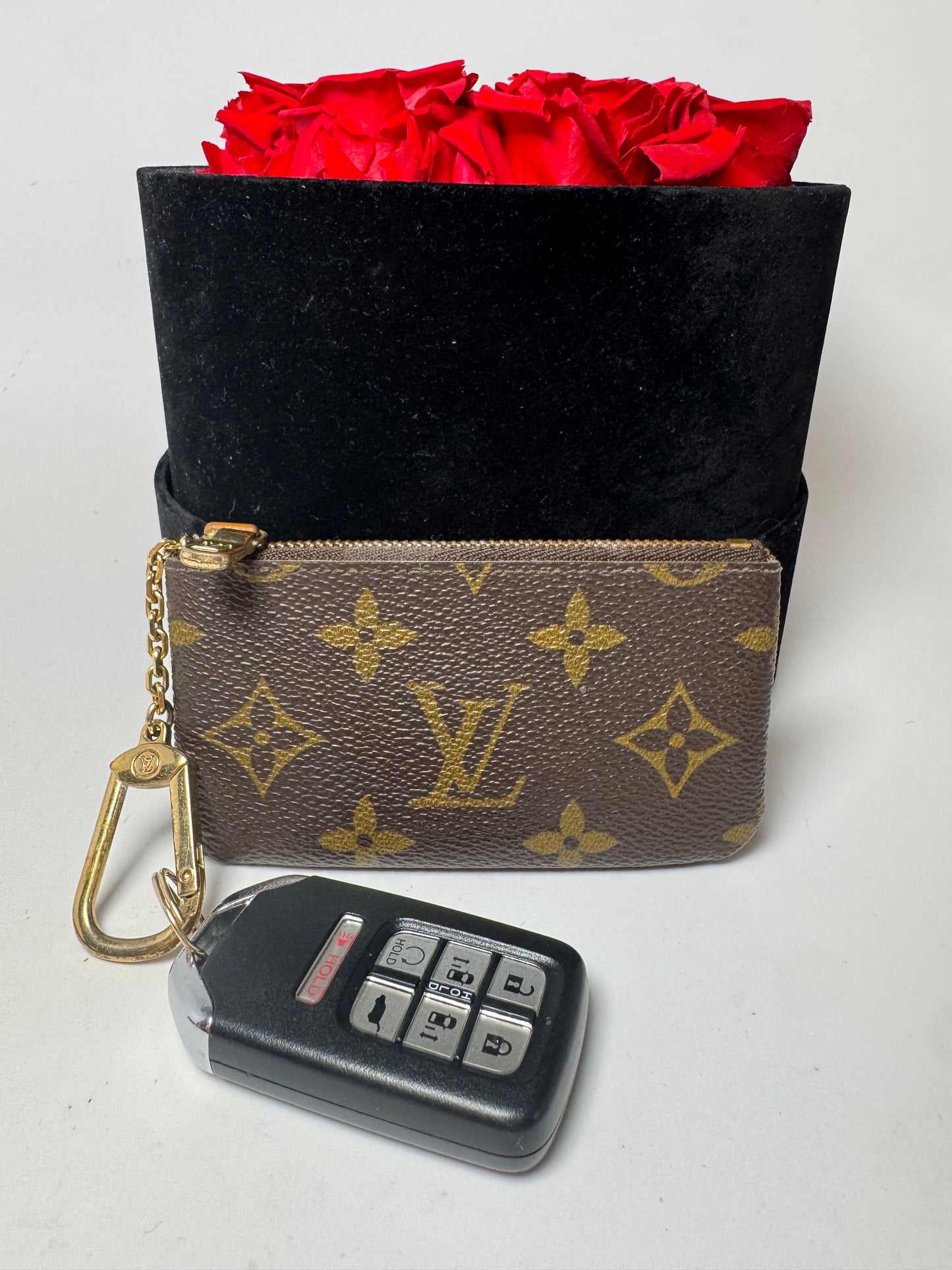 Louis Vuitton Key Cles/Key Pouch in Monogram