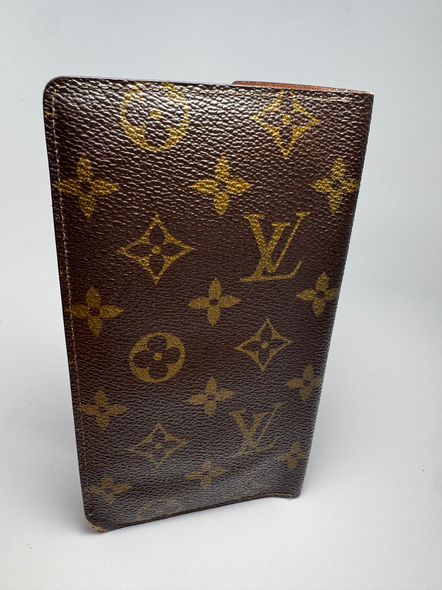 Louis Vuitton Monogram Passport Cover/Checkbook Cover- January 1994 France