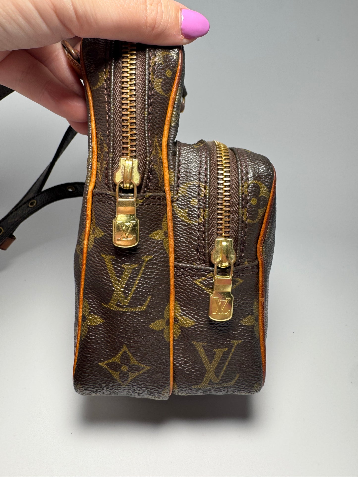 Louis Vuitton Mini Amazon Crossbody Made in France April of 1990