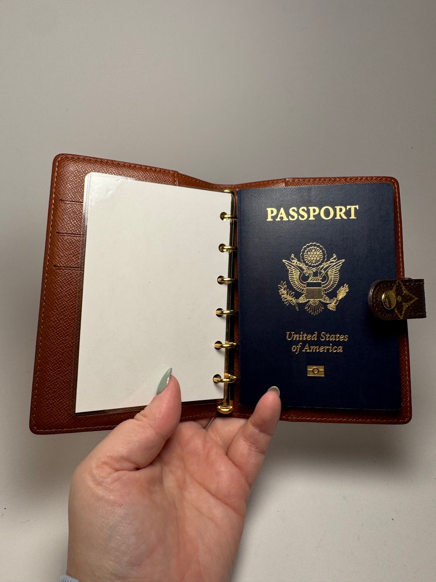 Louis Vuitton Monogram Agenda Planner PM/Passport Holder