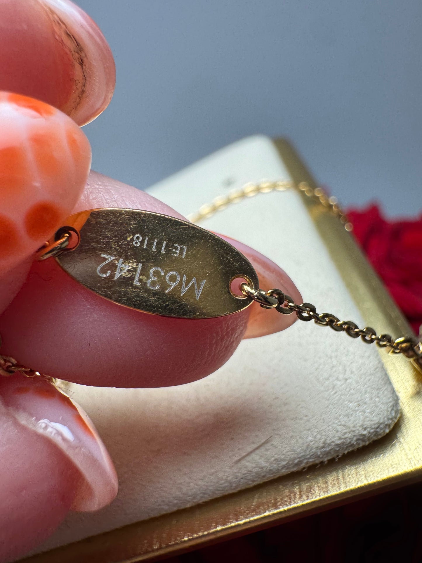 Louis Vuitton Nanogram Two Tone Bracelet