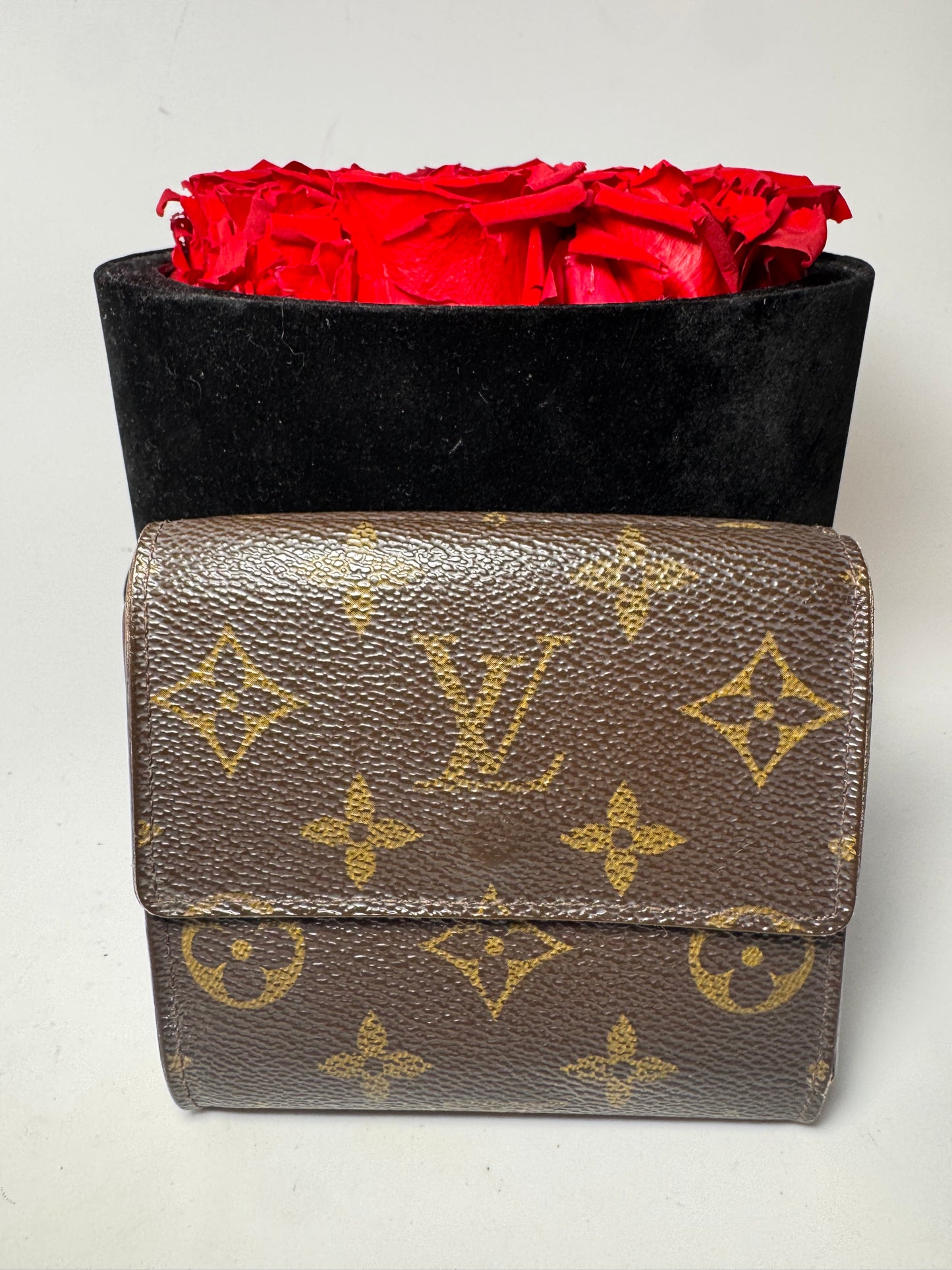 Louis Vuitton Monogram Elise Trifold Wallet