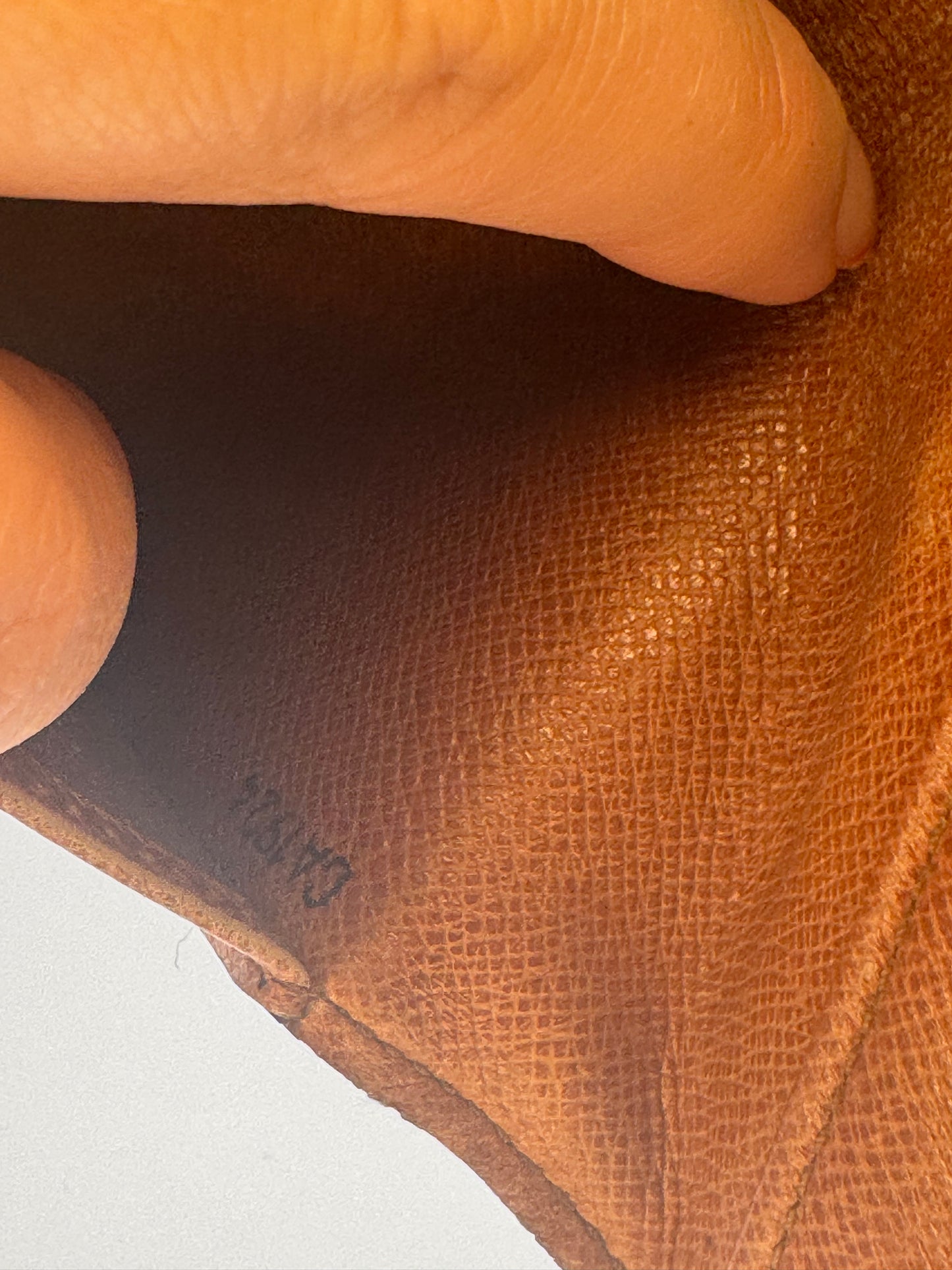 Louis Vuitton Monogram Trifold Pochette Passport Holder / Wallet on Chain
