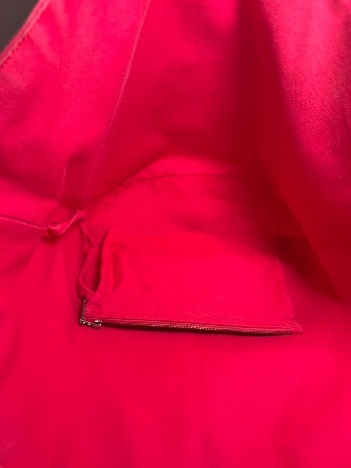 Hermes Panier De Plage MM Hot Pink Tote/Hand Bag w/Pouch
