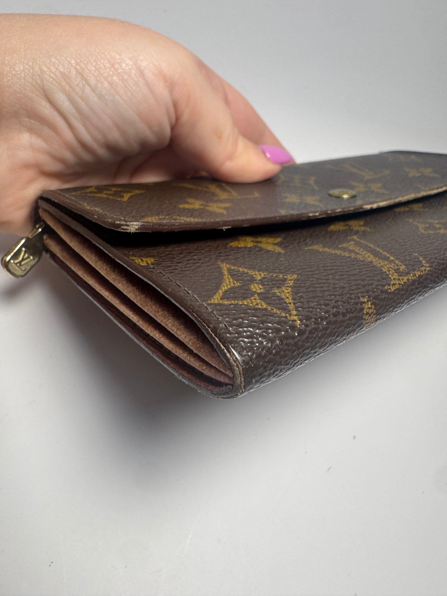 Louis Vuitton Sarah Monogram Wallet (Vintage- October 1991 in France)