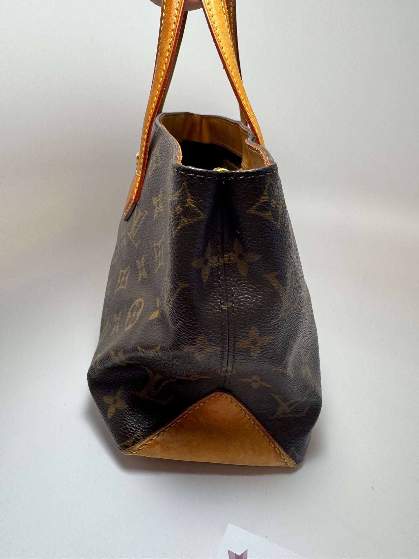 Louis Vuitton Wilshire PM Monogram Bag East West Tote Made in Spain
