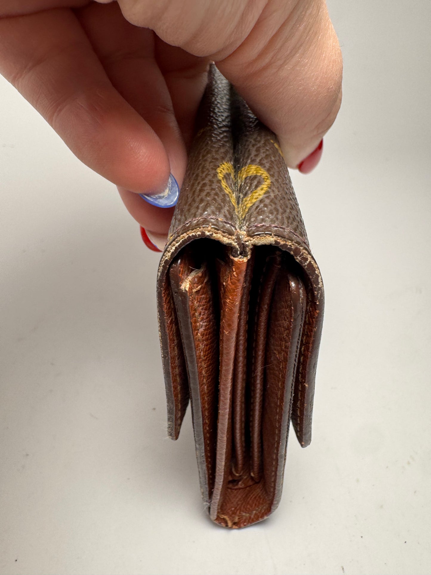 Louis Vuitton Elise Monogram Trifold Wallet