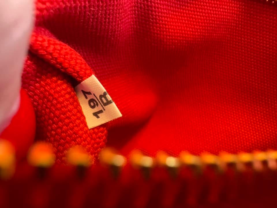 Prada Crystals Canapa Tote Large Red Rosso w/Crossbody Strap