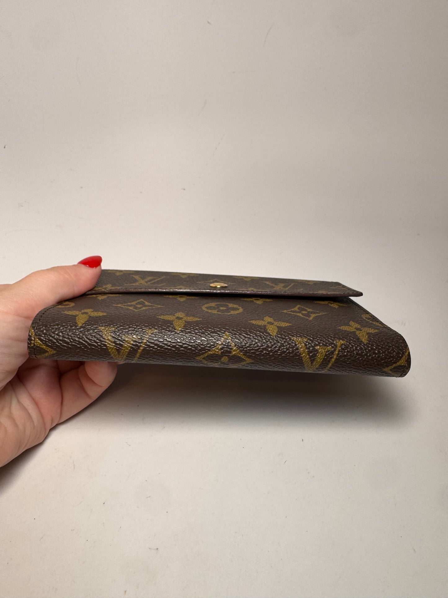 Louis Vuitton Monogram Porte Tresor Etui Papiers Wallet January 1996 in France