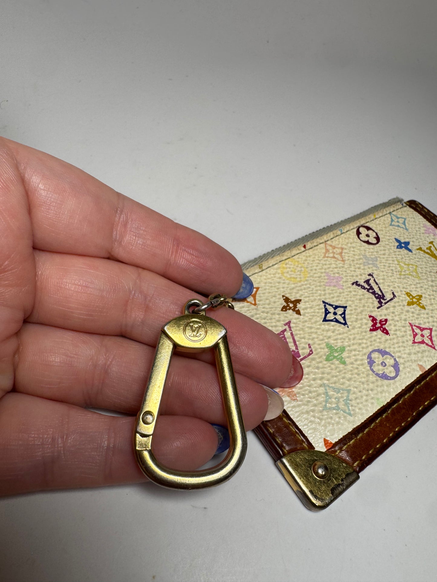Louis Vuitton Multicolor Key Cles/Key Pouch