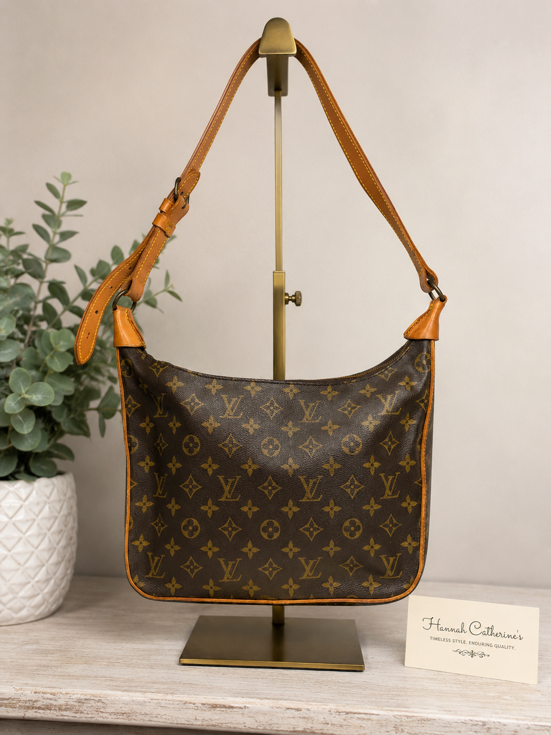 Louis Vuitton Vintage Boulogne 30 Monogram Shoulder Bag