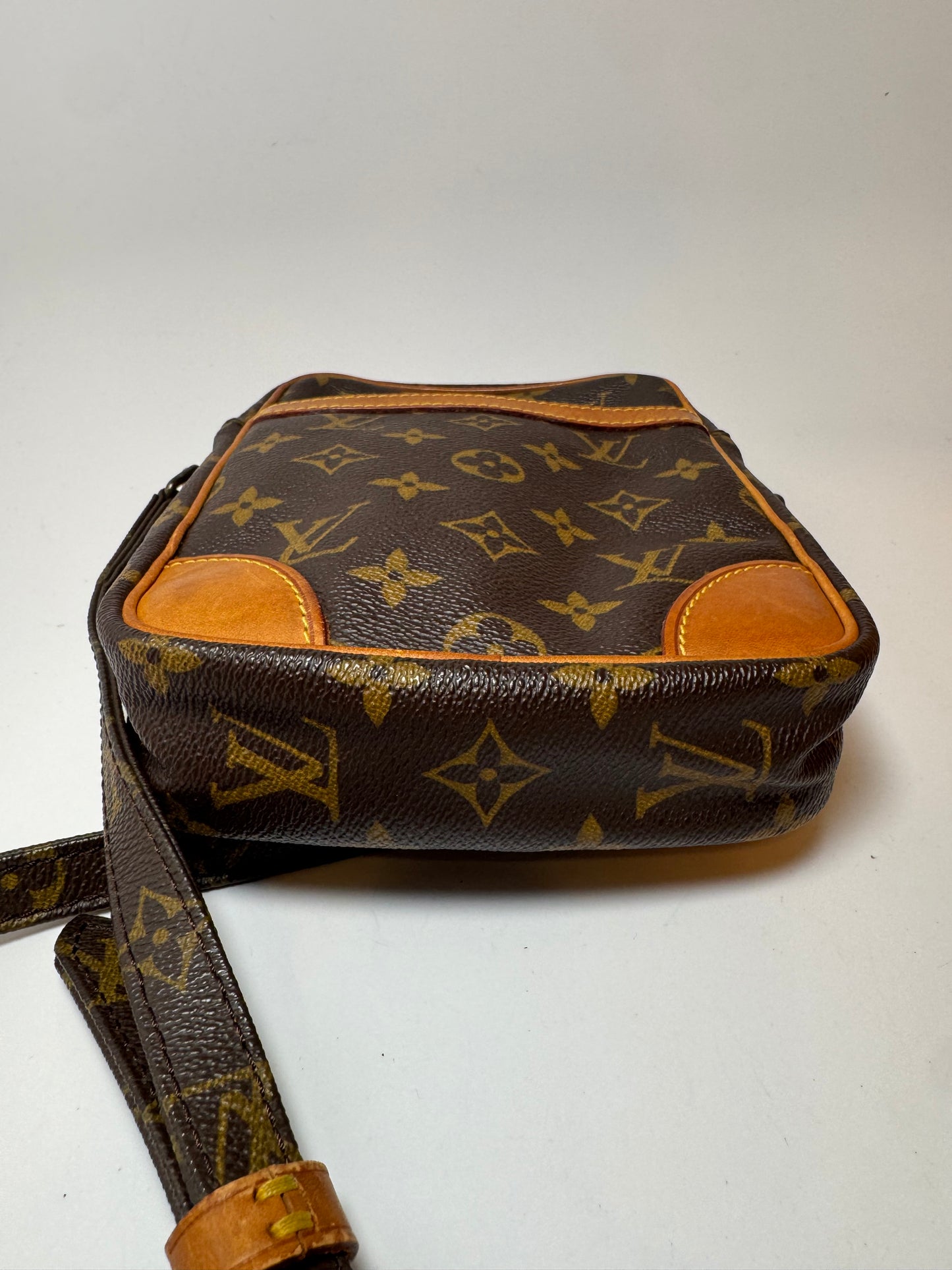 Louis Vuitton Danube Monogram Crossbody Bag – Vintage 1989, Made in France