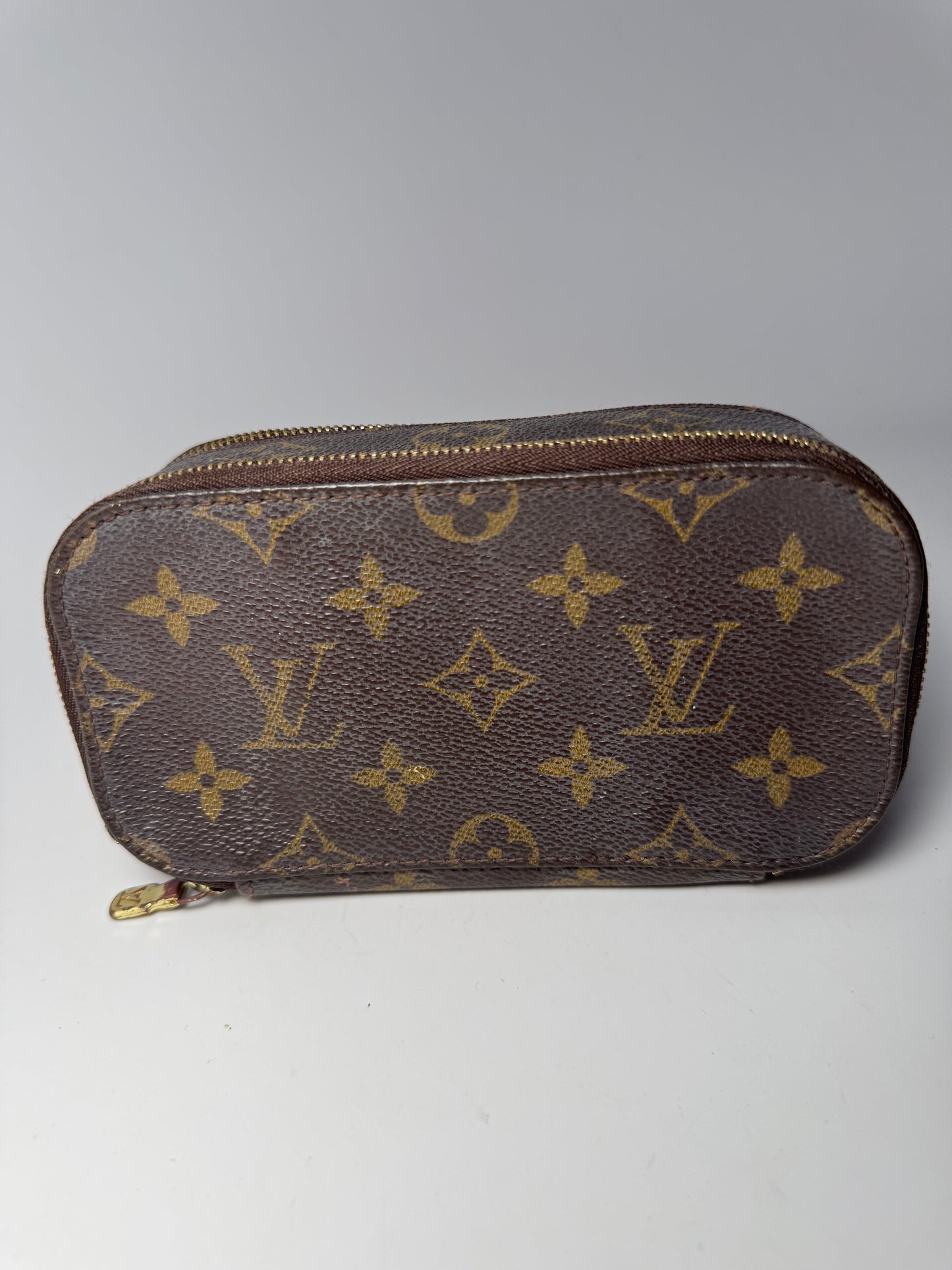 Louis Vuitton Trousse PM Monogram Canvas Toiltery Makeup Case/Pouch- July 2002