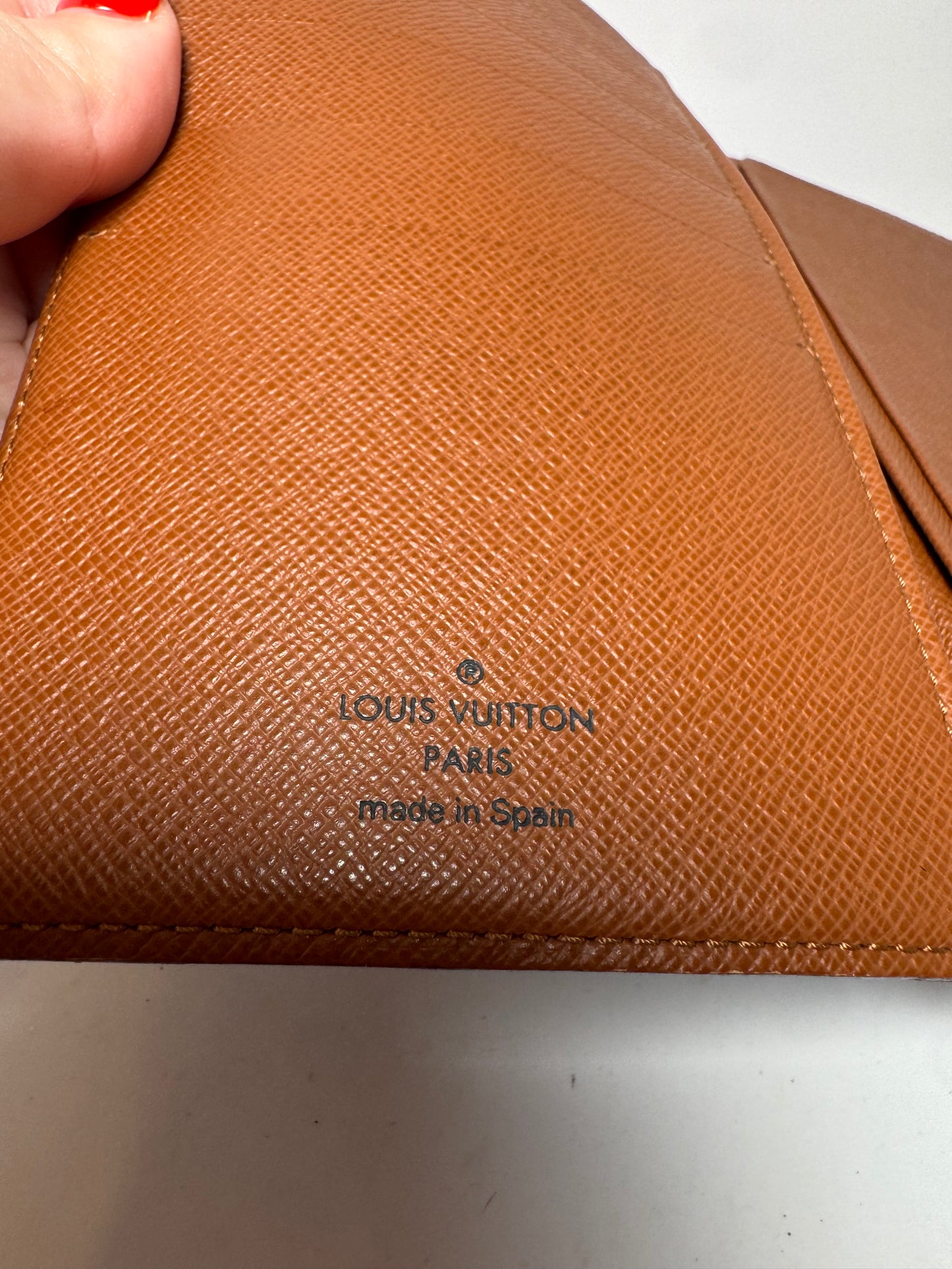 Louis Vuitton Monogram Porte-Valeurs Cartes Crédit Slim Passport Cover Wallet