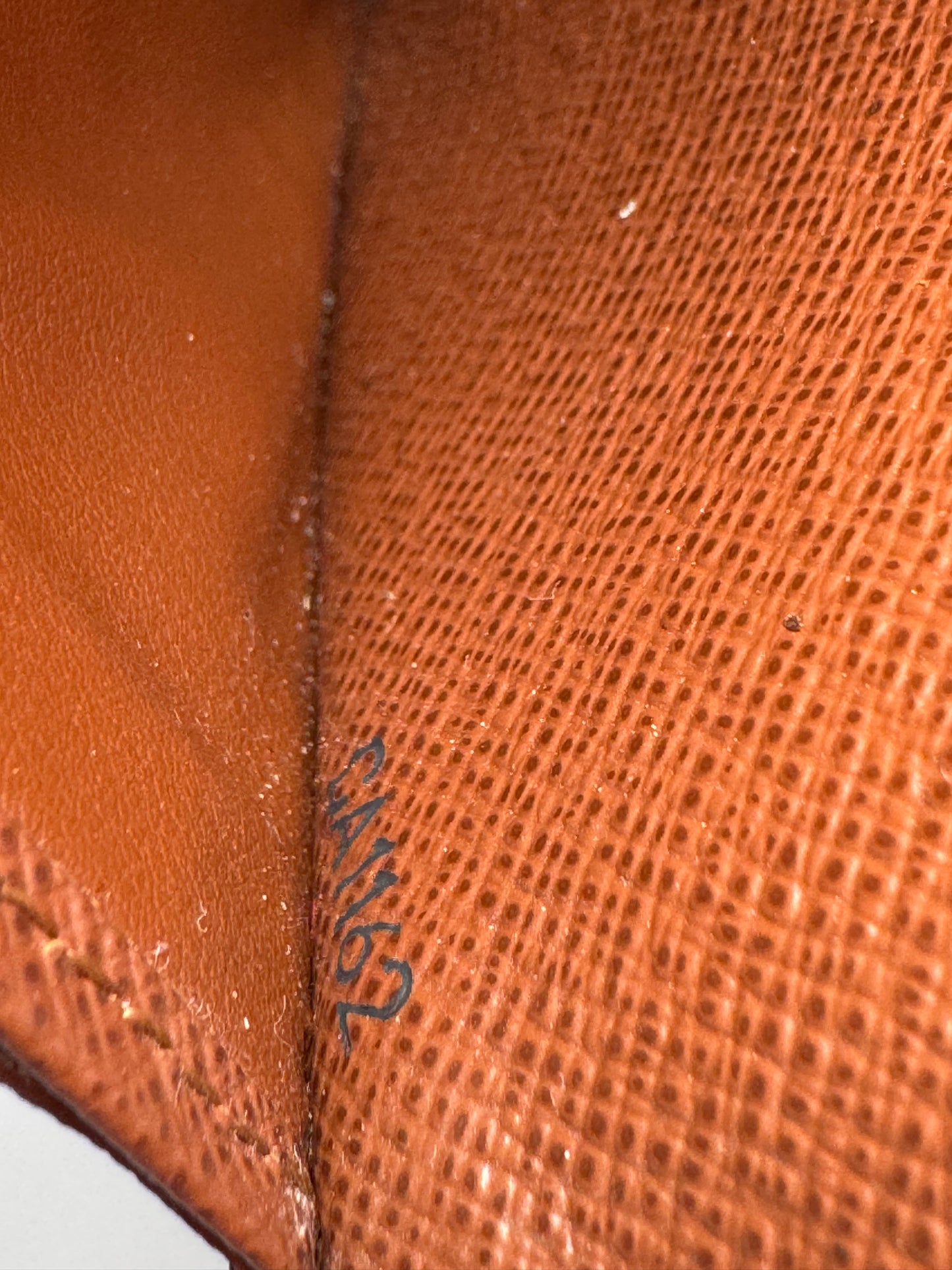 Louis Vuitton Boetie Wallet Monogram & Vachetta Leather Made in Spain 2012