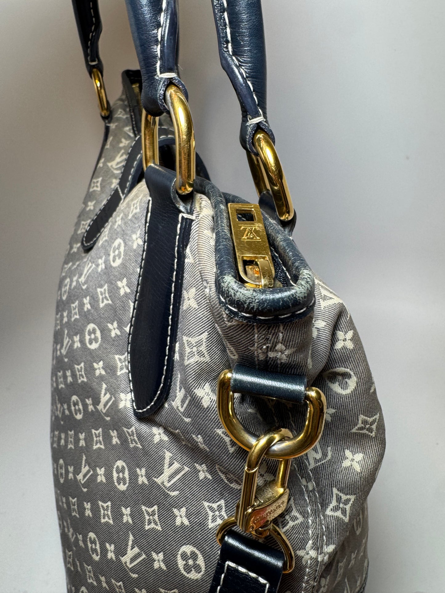 Louis Vuitton Encre Monogram Idylle Elegie Satchel/Crossbody w/COA