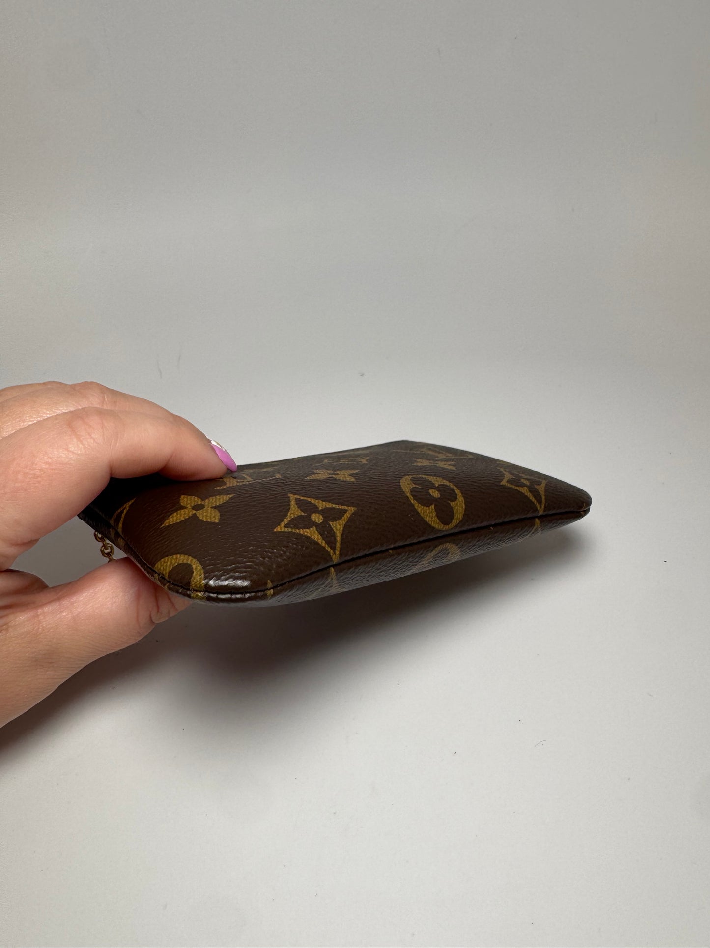 Louis Vuitton Key Pouch SMALL SIZE (Newer Size) Monogram