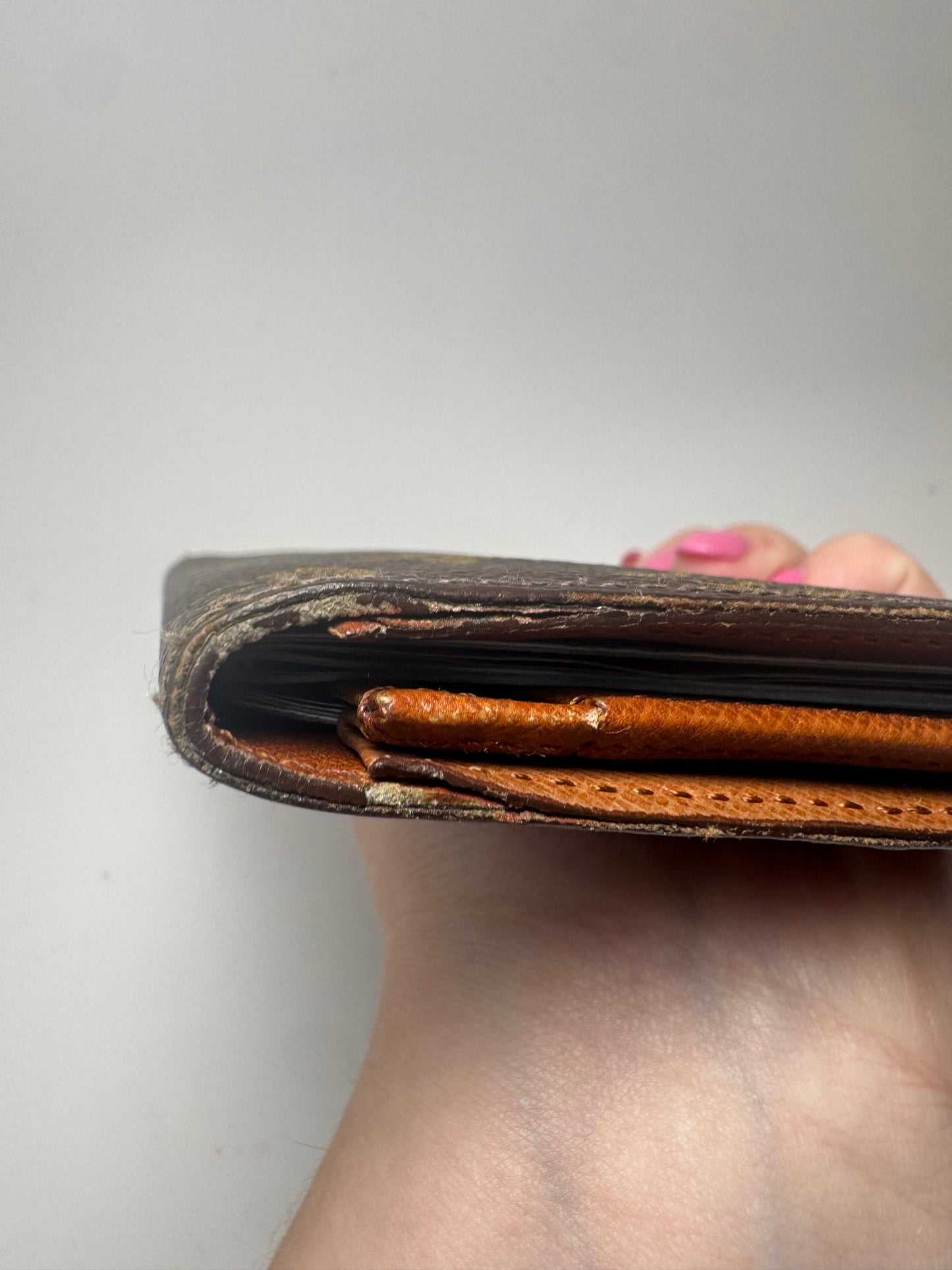 Louis Vuitton Monogram Passport Holder/Slim Wallet