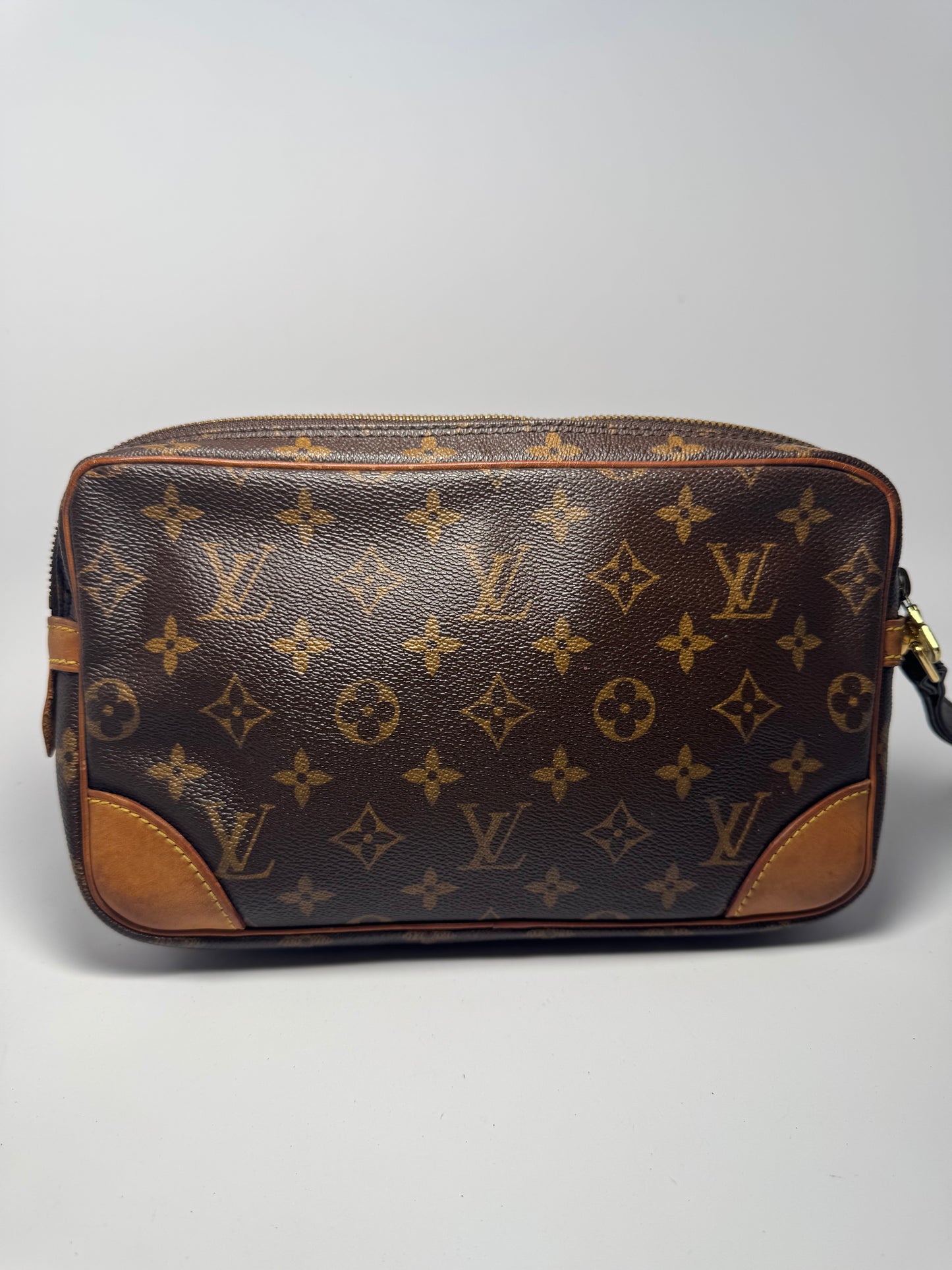 Louis Vuitton Marly Draggone Clutch/Pouch Monogram w/Original Strap Made in France in 1998