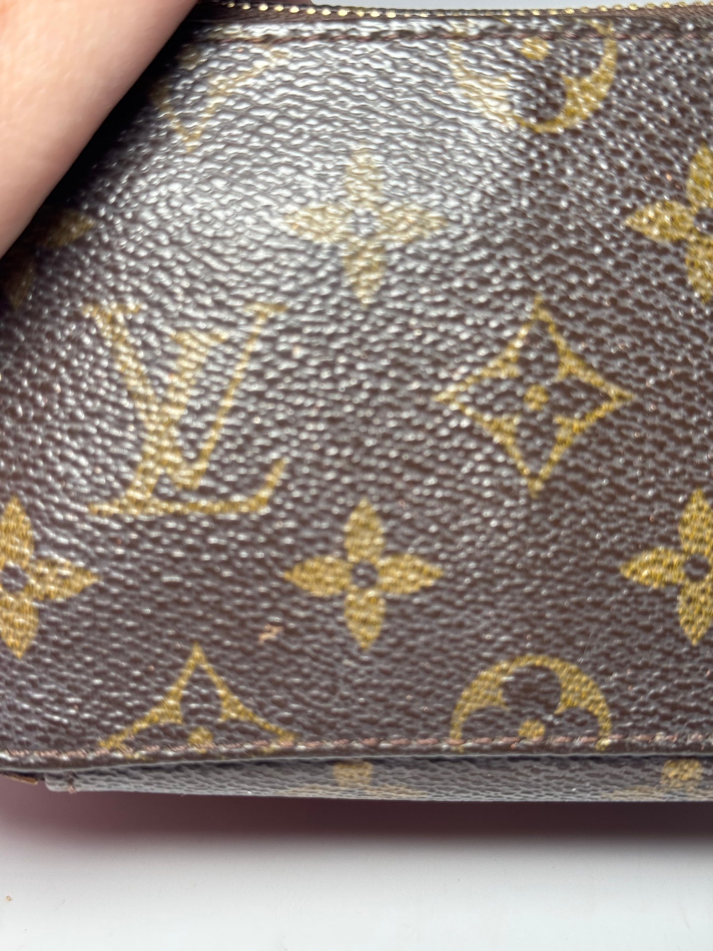 Louis Vuitton Trousse PM Monogram Canvas Toiltery Makeup Case/Pouch- July 2002
