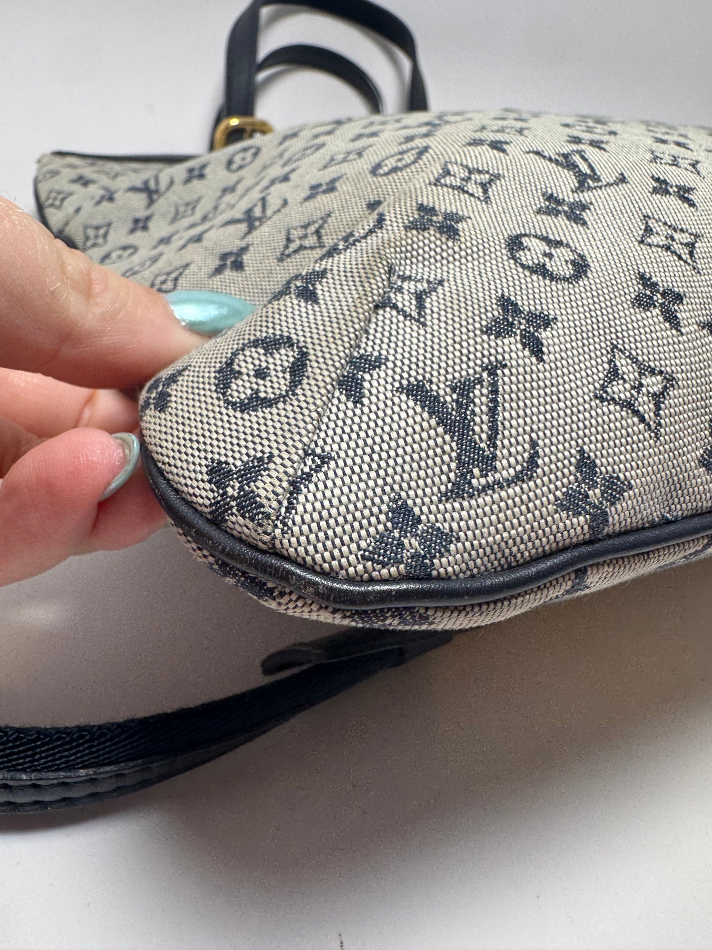 Louis Vuitton Mini Lin Francois Monogram Tote/Shoulder Bag