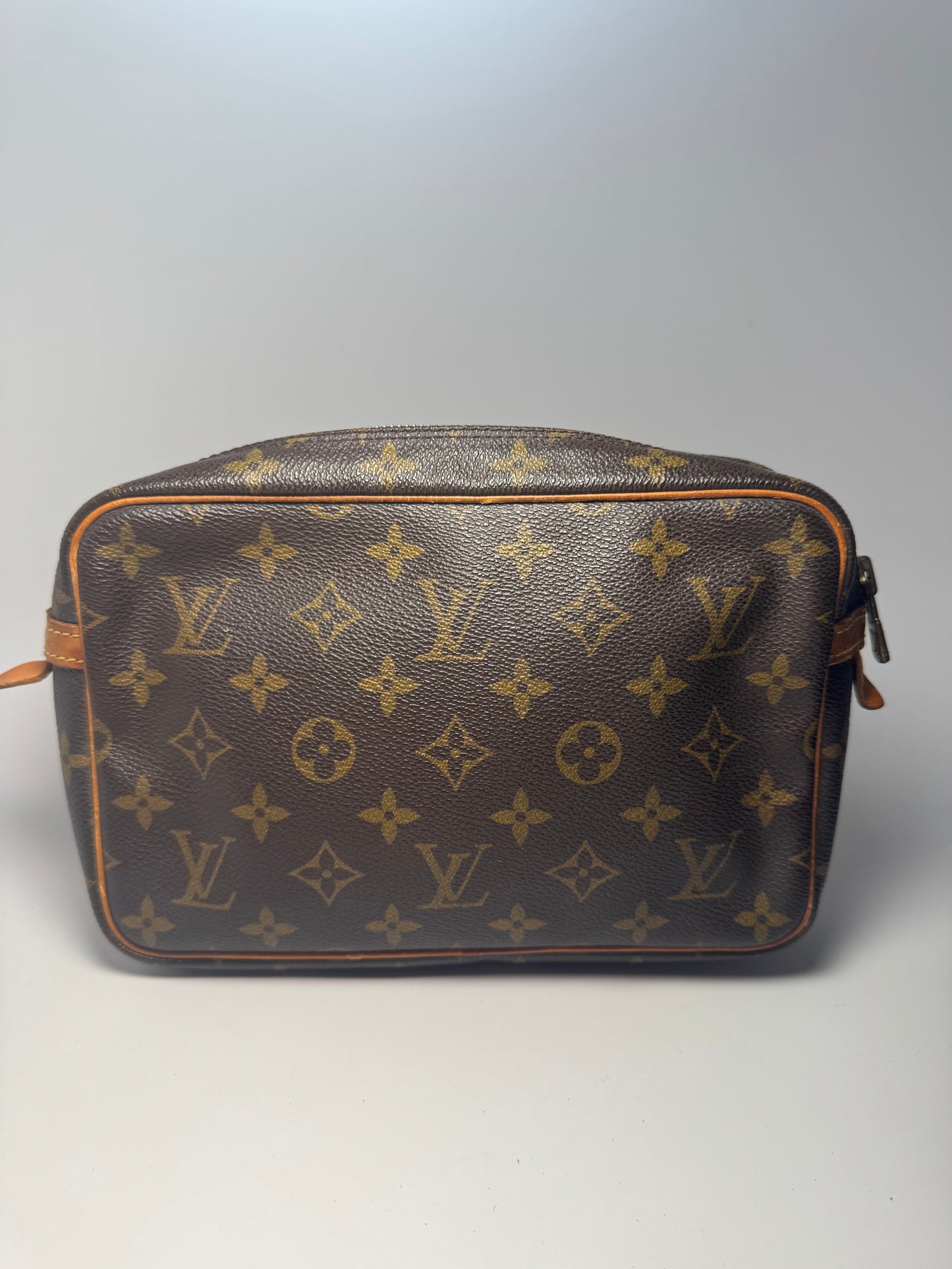 Louis Vuitton Compeigne 23 Monogram Clutch/Toiletry/Travel Pouch- France February 1988