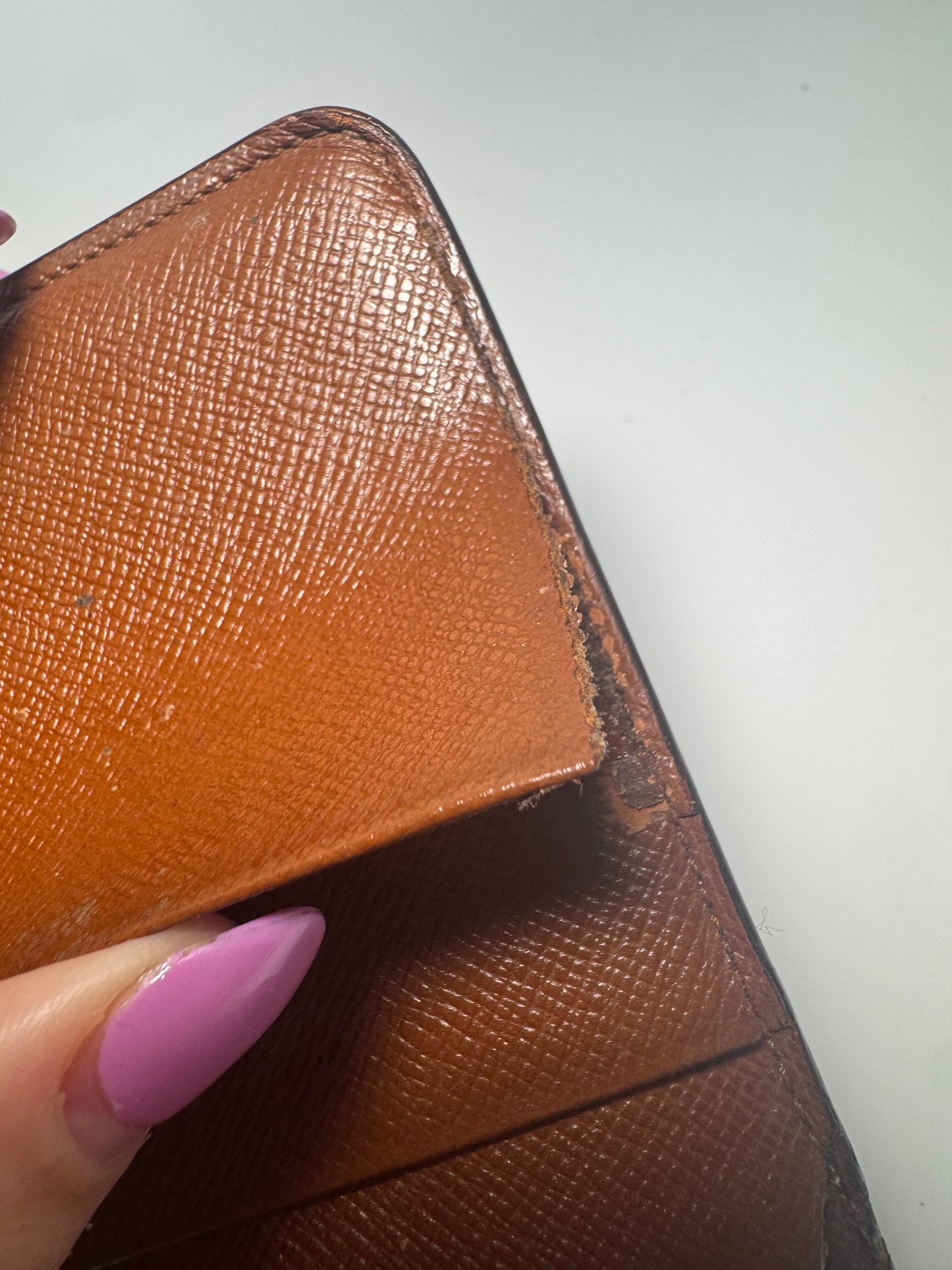 Louis Vuitton Porte Papier Zip Monogram Wallet/Passport Holder- December 1997