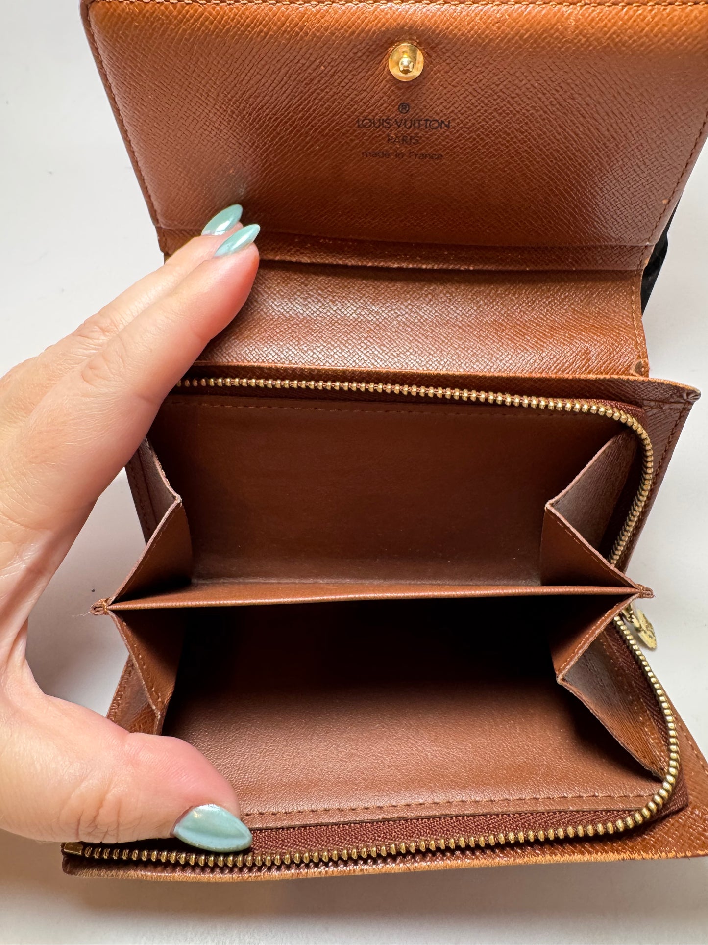 Louis Vuitton Porte Tressor Monogram Compact Wallet