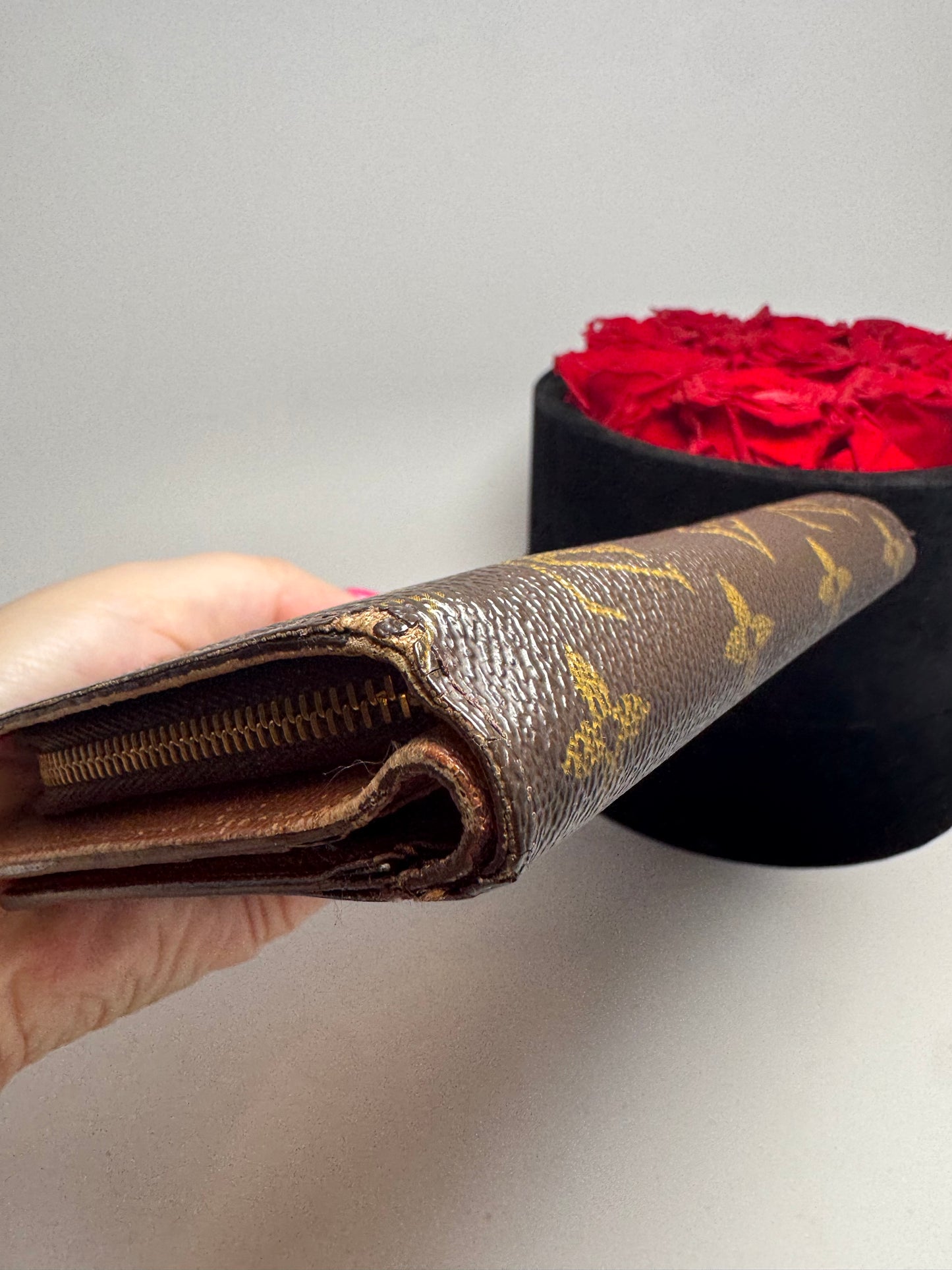 Louis Vuitton Porte Papier Passport Wallet Monogram